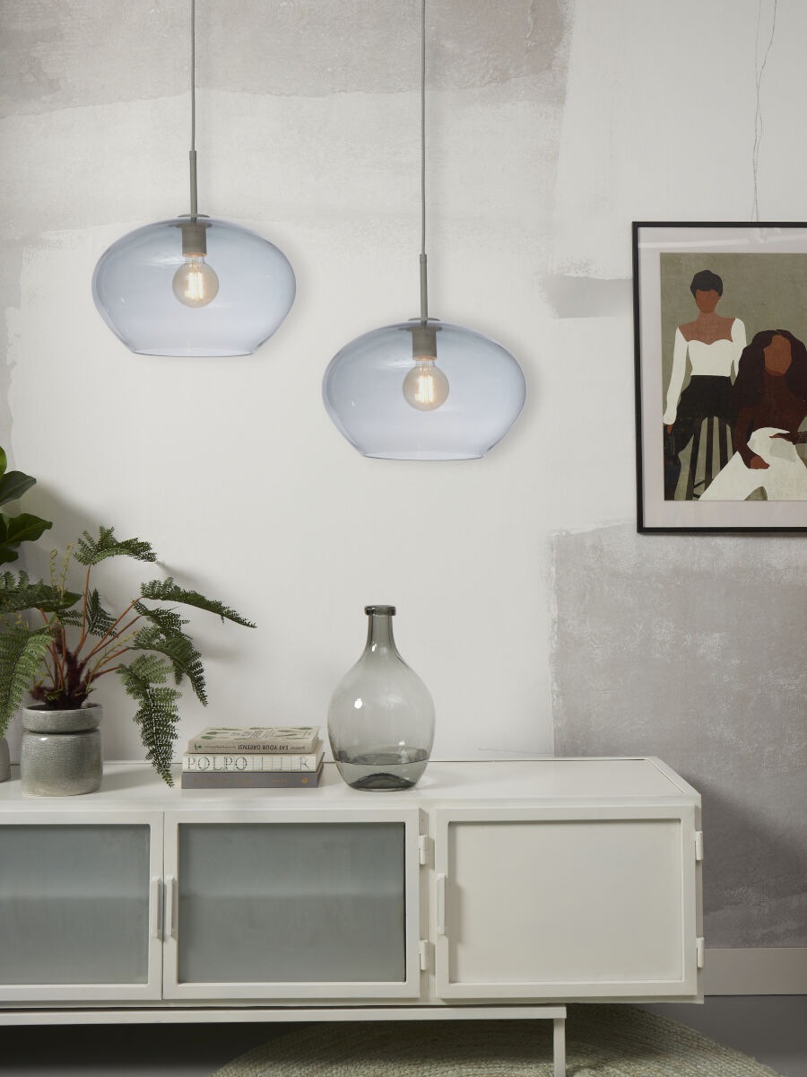 it's About RoMi Hängeleuchte »BOLOGNA«, 1 flammig, Leuchtmittel E27 | LED wechselbar, Glass mit Farbeverlauf