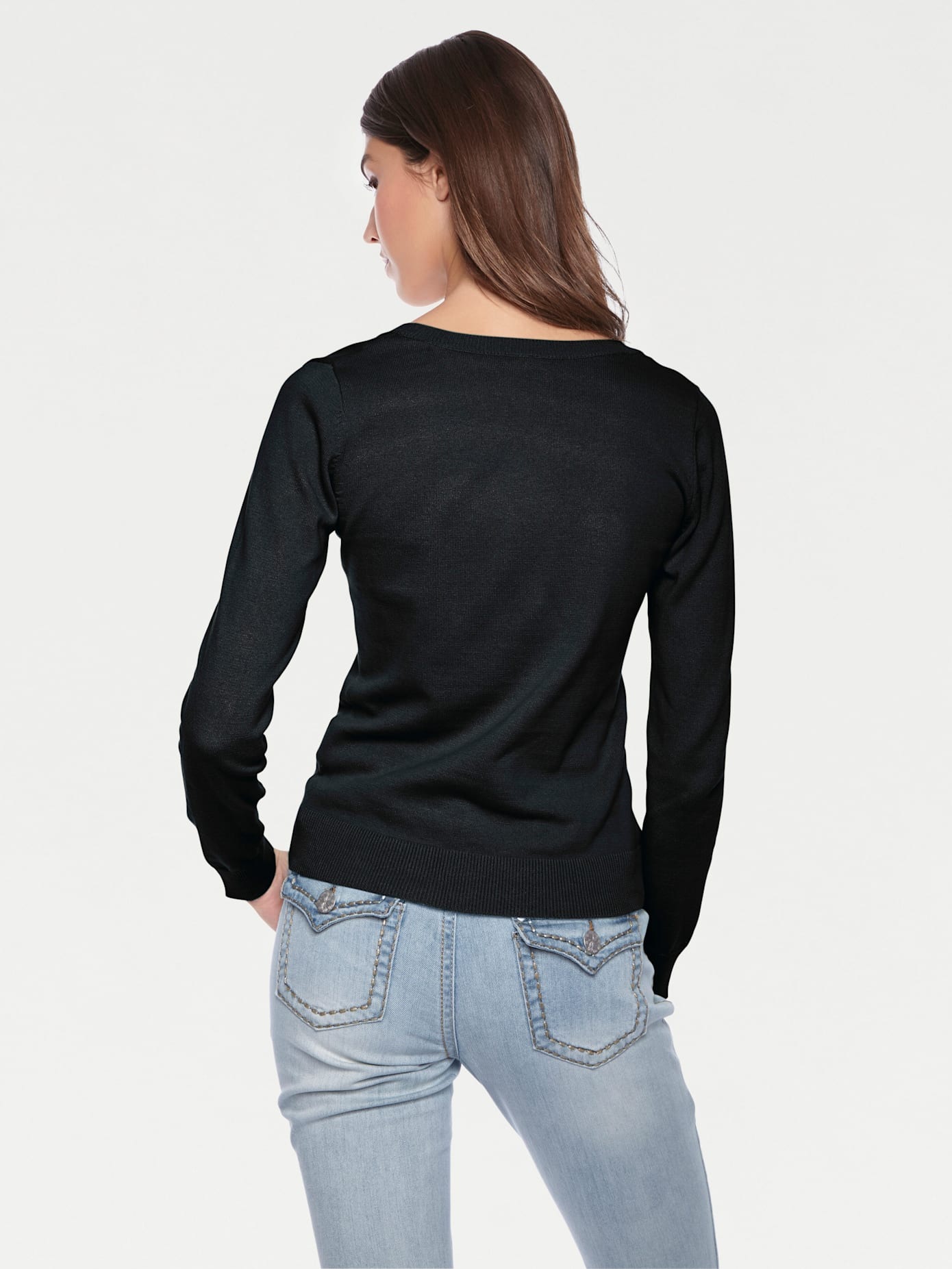 Thumbnail - LINEA TESINI by heine Rundhalspullover "Rundhals-Pullover"