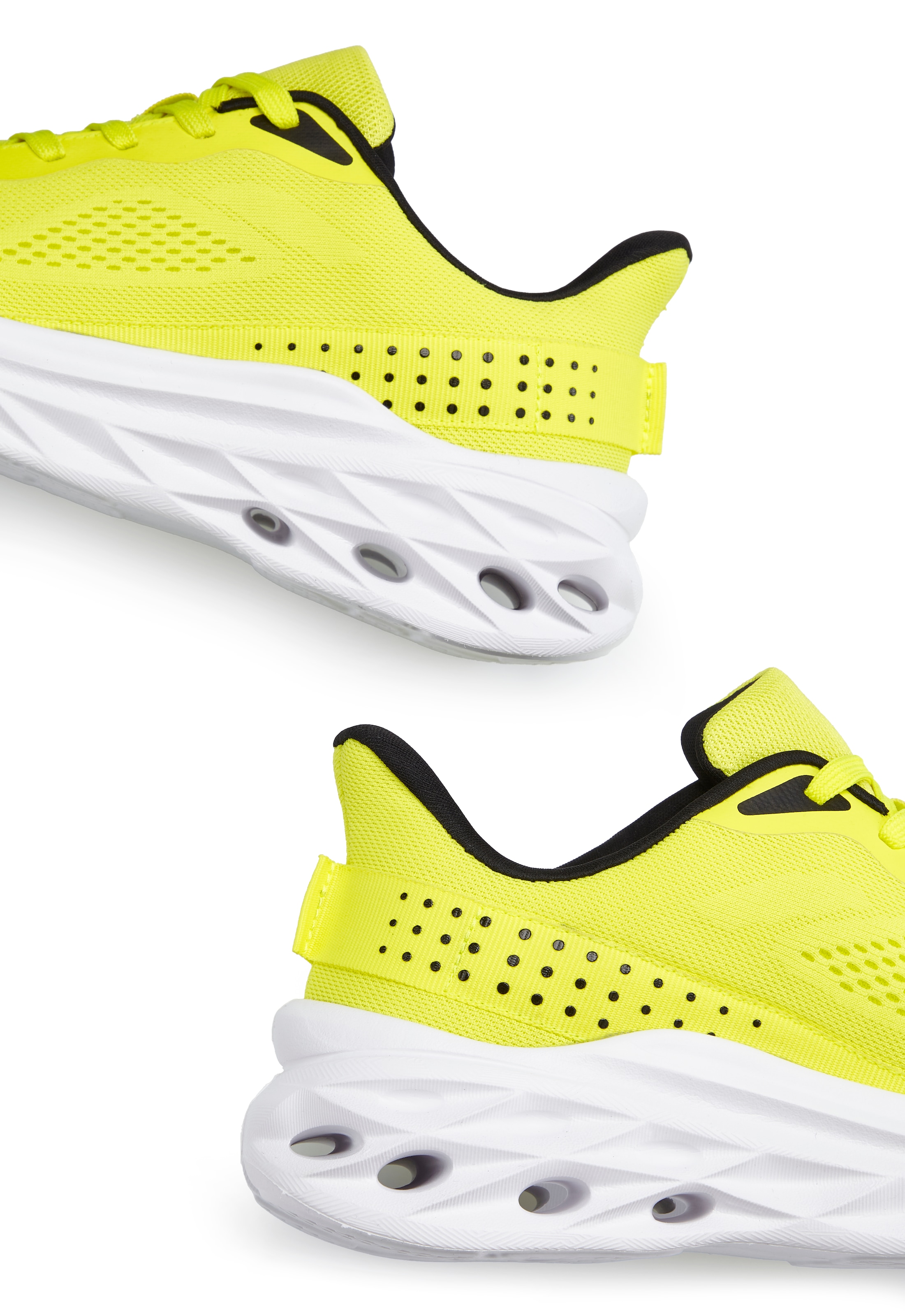 John Devin Sneaker »Schnürschuh, Freizeitschuhe, Schnürhalbschuhe, Halbschuh, Turnschuh«  NEU im sportiven Look aus luftigem Mesh-Material VEGAN