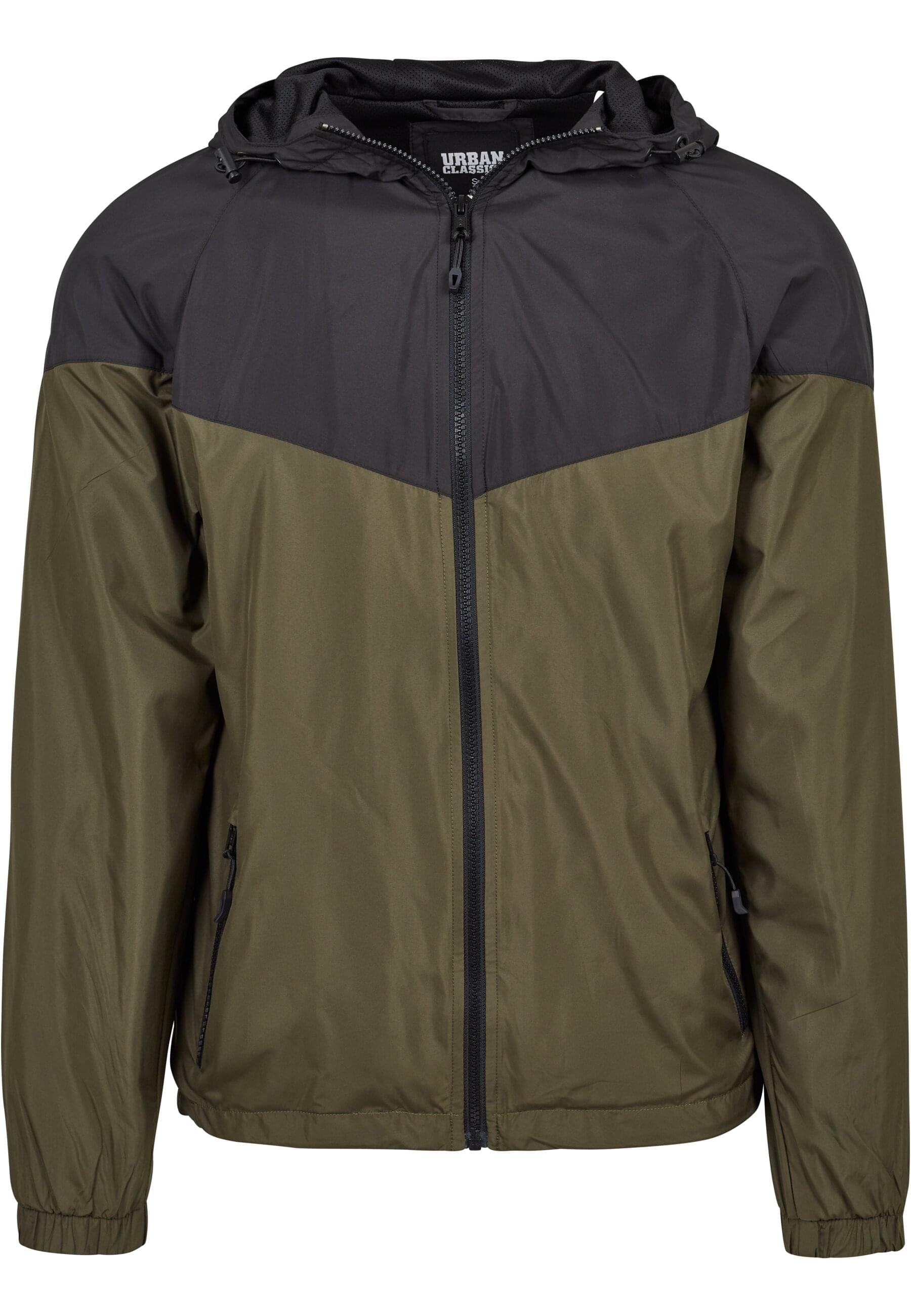URBAN CLASSICS Allwetterjacke "Urban Classics Herren 2-Tone Tech Windrunner günstig online kaufen
