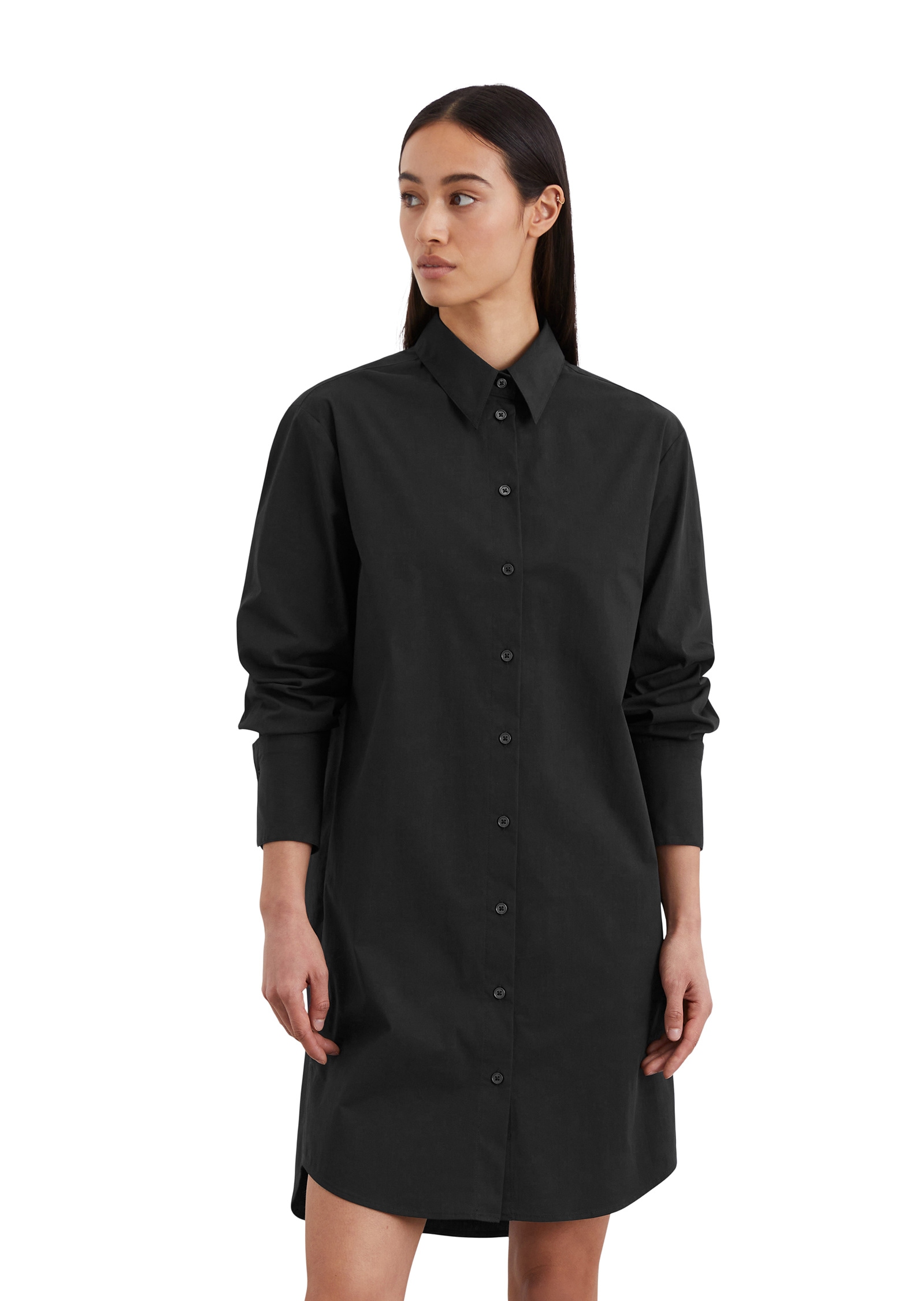 Marc O'Polo Hemdblusenkleid »aus Popeline«
