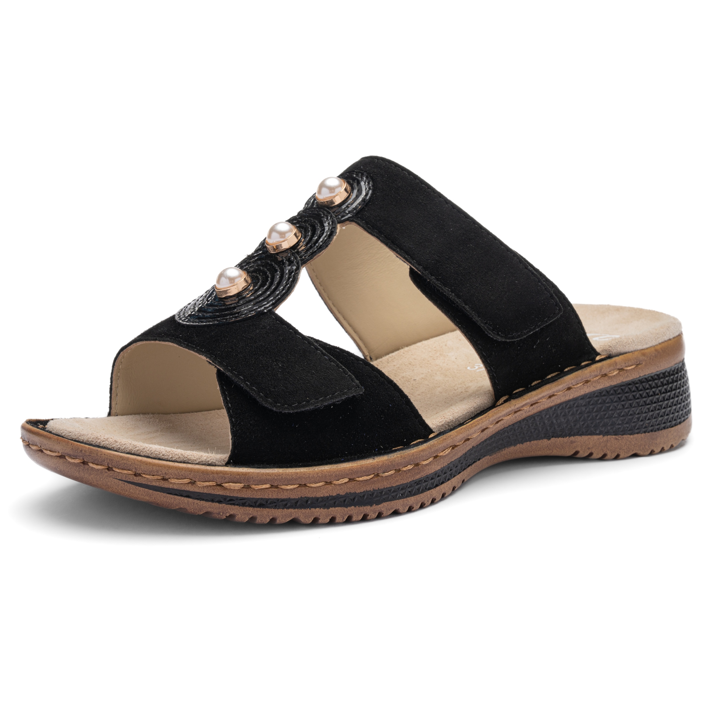 Ara Pantolette »HAWAII«  Keilabsatz, Schlupfschuh, Bequemschuh in Weite G (= weit)