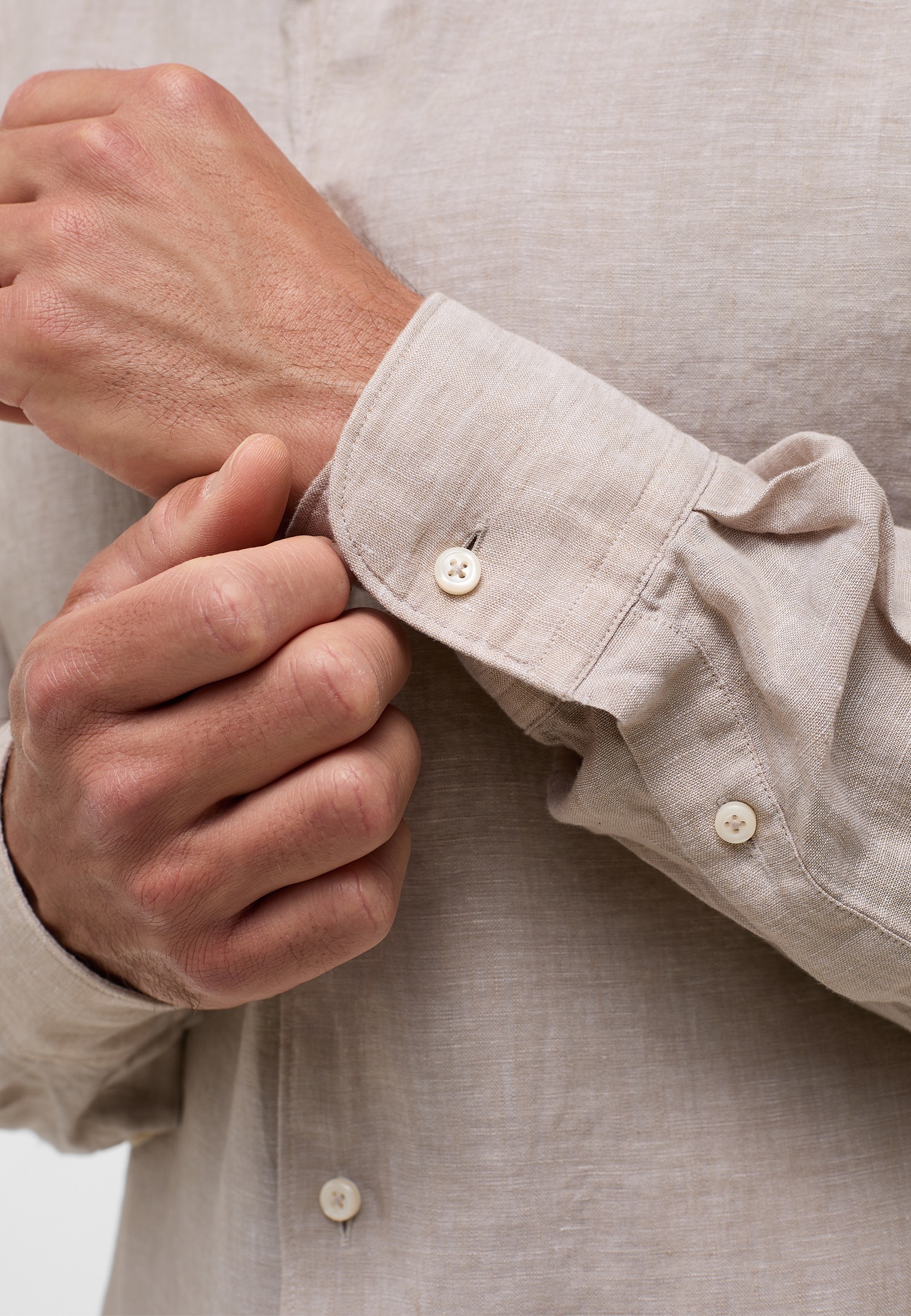 Thumbnail - Eterna Langarmhemd "SLIM FIT" EASY IRON (bügelleicht)