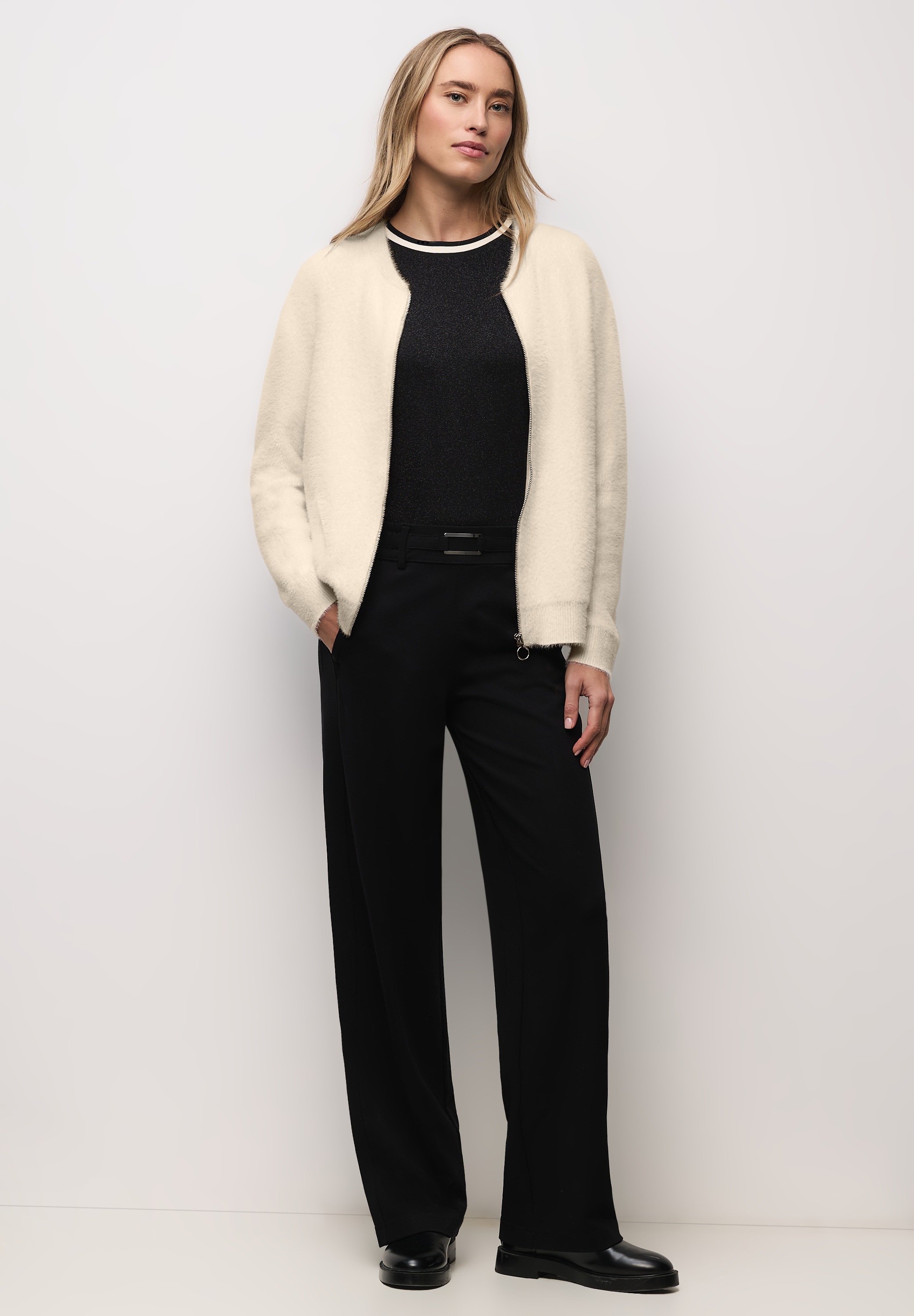 STREET ONE Cardigan mit Zipper