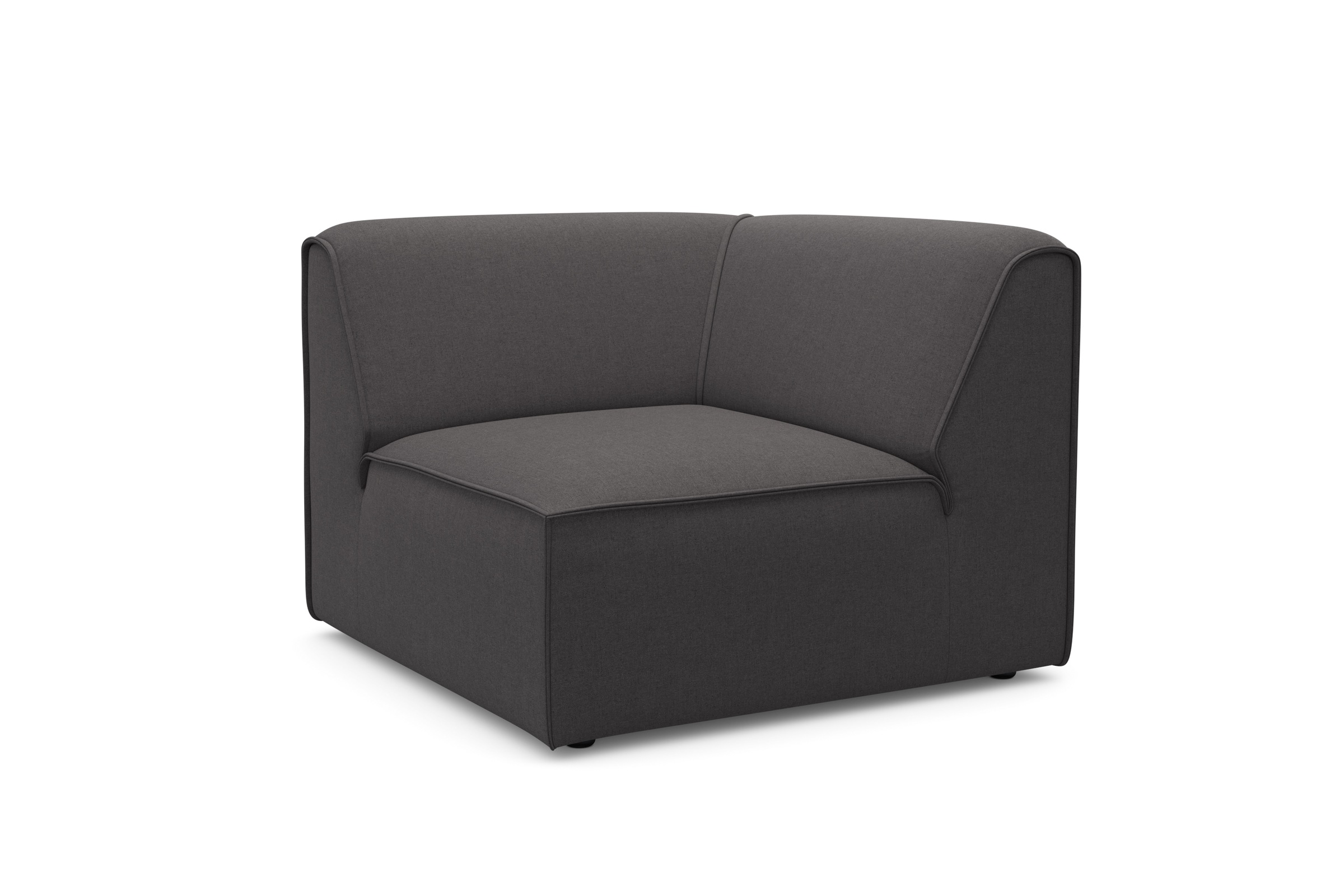 RAUM.ID Sofa-Eckelement »Merid, Sofaelement, Maße B/T/H: 97/97/46 cm«, als Modul oder separat verwendbar, für individuelle Zusammenstellung
