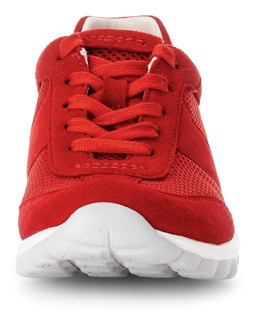 Gabor Rollingsoft Keilsneaker, Freizeitschuh, Halbschuh, Schnürschuh mit OPTIFIT-Wechselfußbett