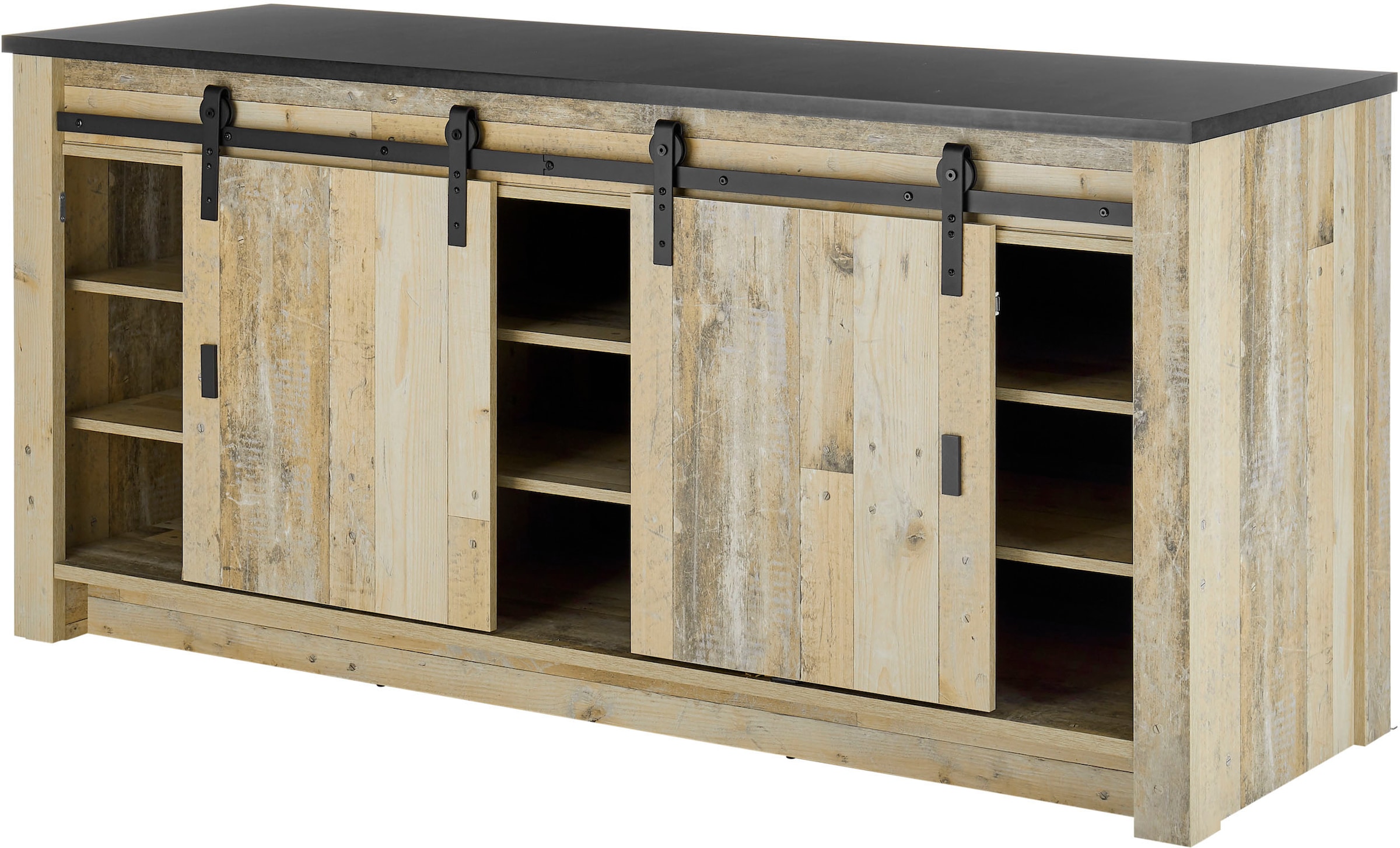 Home affaire Küche »Sherwood«, Breite 201 cm, ohne E-Geräte