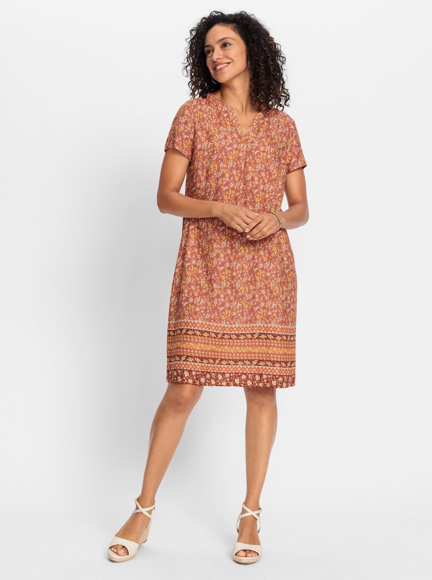 Inspirationen Druckkleid »Druck-Kleid«