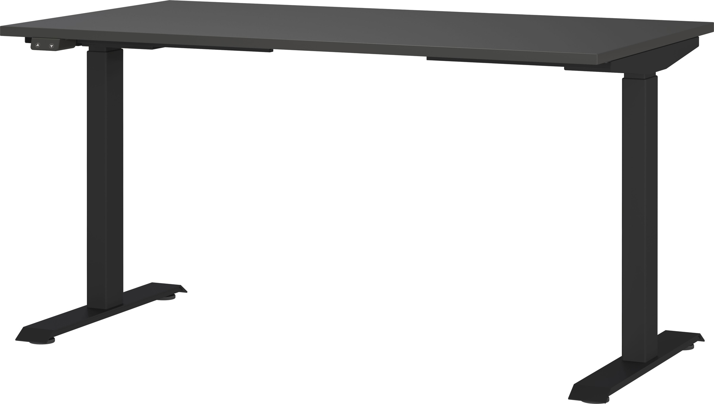 GERMANIA Schreibtisch »Mailand, elektrisch höhenverstellbar«, in Breitenvariante 120-180 cm, Made in Germany