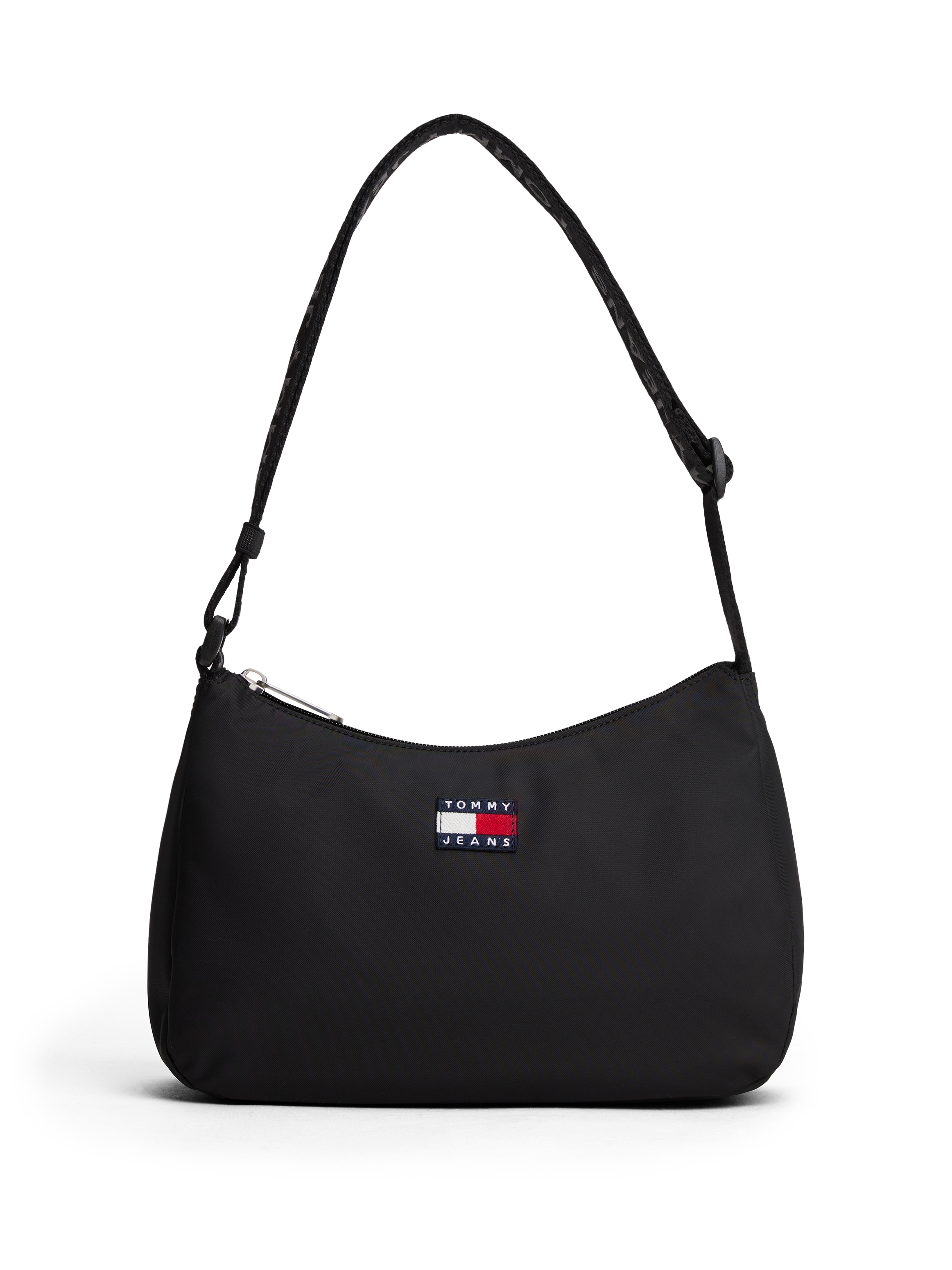 Tommy Jeans Schultertasche »TJW ESS DAILY SHOULDER BAG«, Damen Tragetasche mit logobedrucktem Riemen