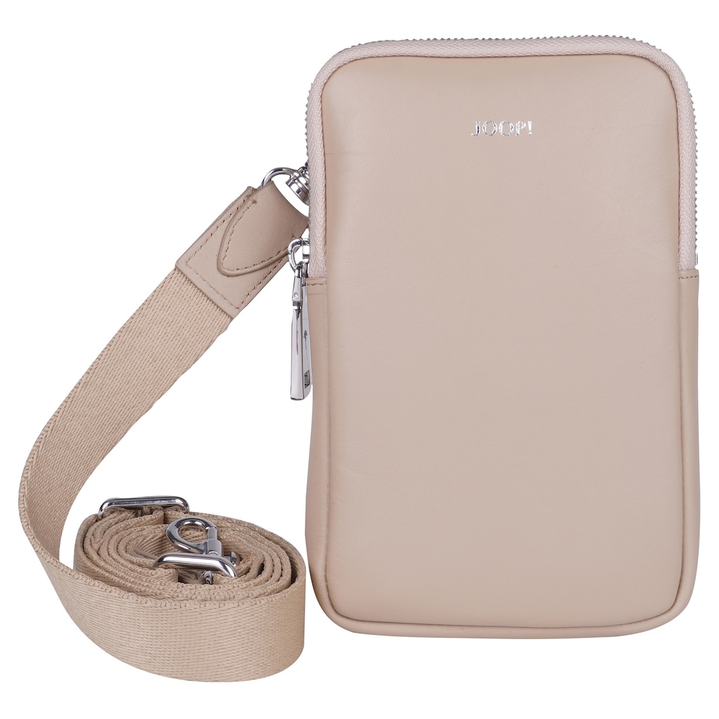 JOOP! Handytasche »sofisticato 1.0 bianca phonecase lvz«, im schlichten Design