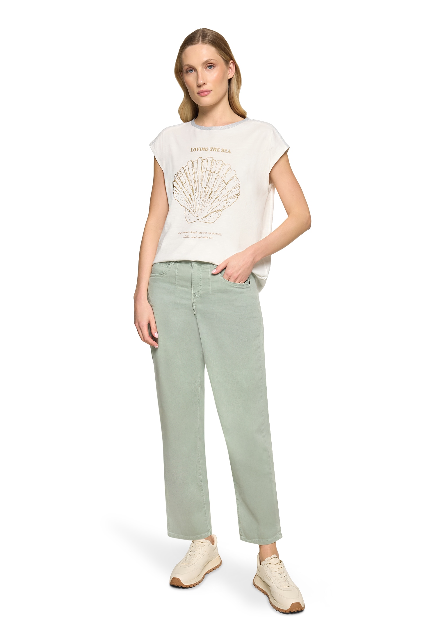 Cartoon Kurzarmshirt »Damen mit Placement« 1 tlg.