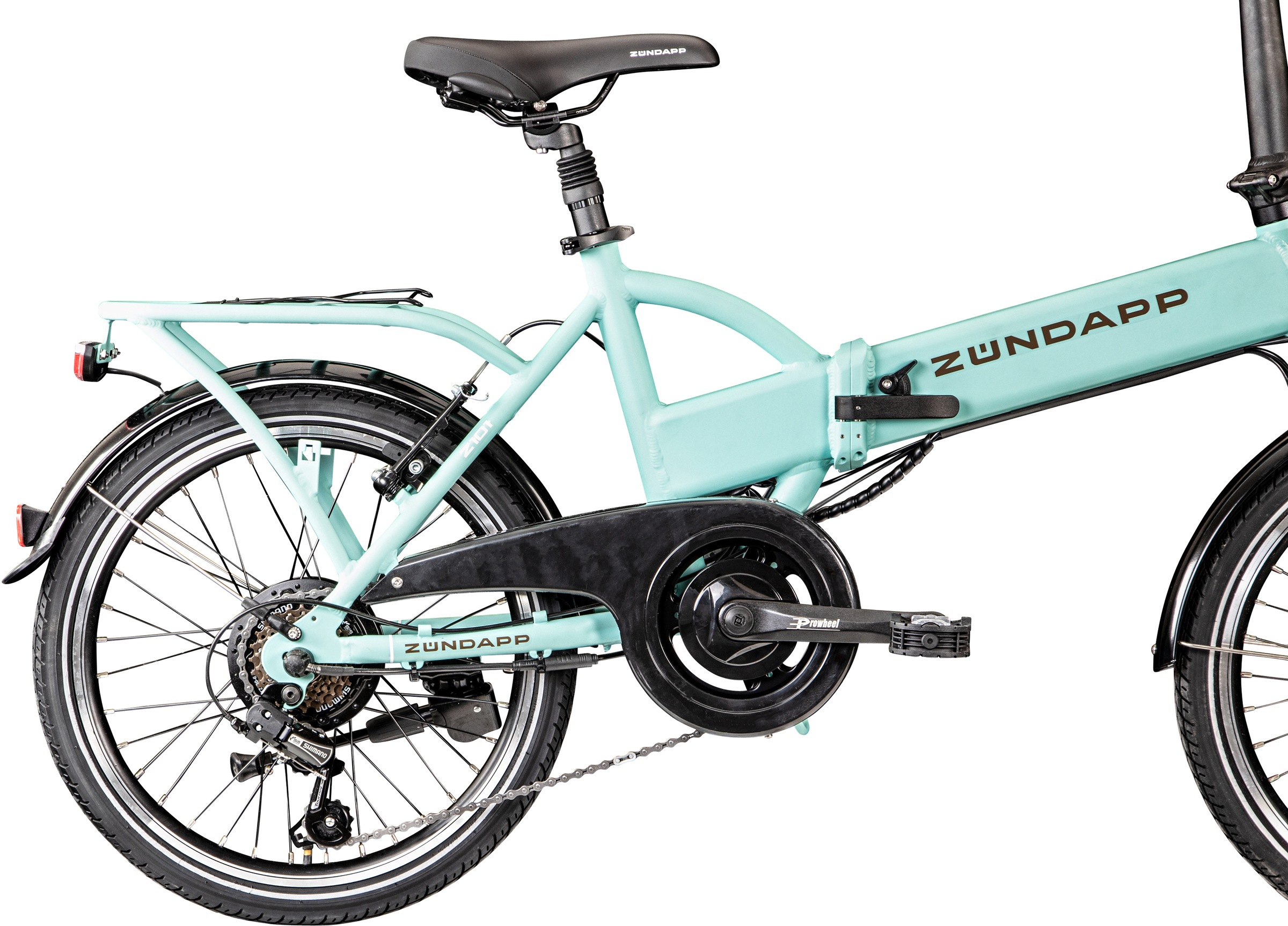 Zündapp E-Bike »Z101«, 6 Gang, Shimano, Tourney RD-TY300, Heckmotor 250 W, Pedelec, Elektrofahrrad für Damen u. Herren