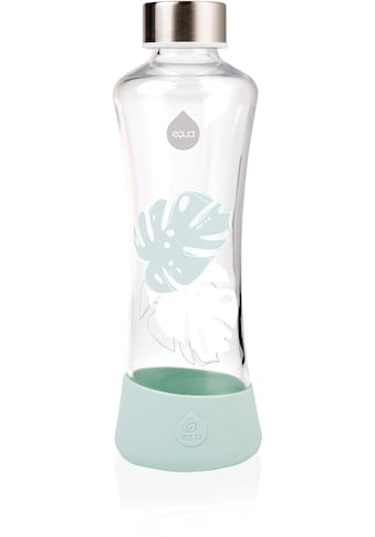 Trinkflasche »Urban Jungle - Monstera«, Borosilikatglas, 550 ml