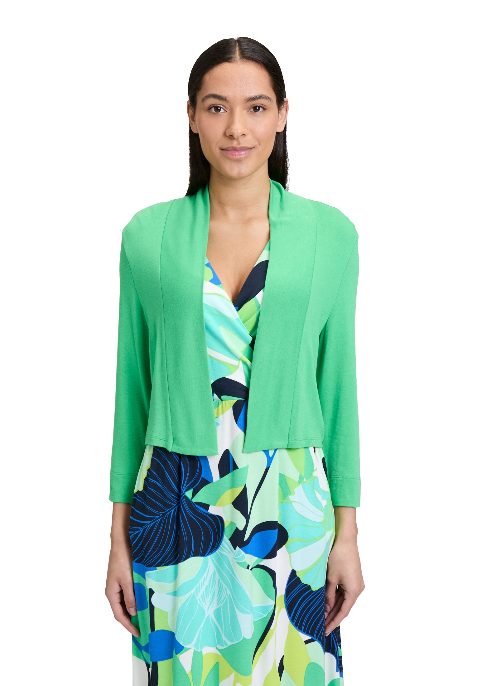 Betty Barclay Shirtjacke "Betty Barclay Damen Shirtjacke mit 3/4 Arm", (1 t günstig online kaufen