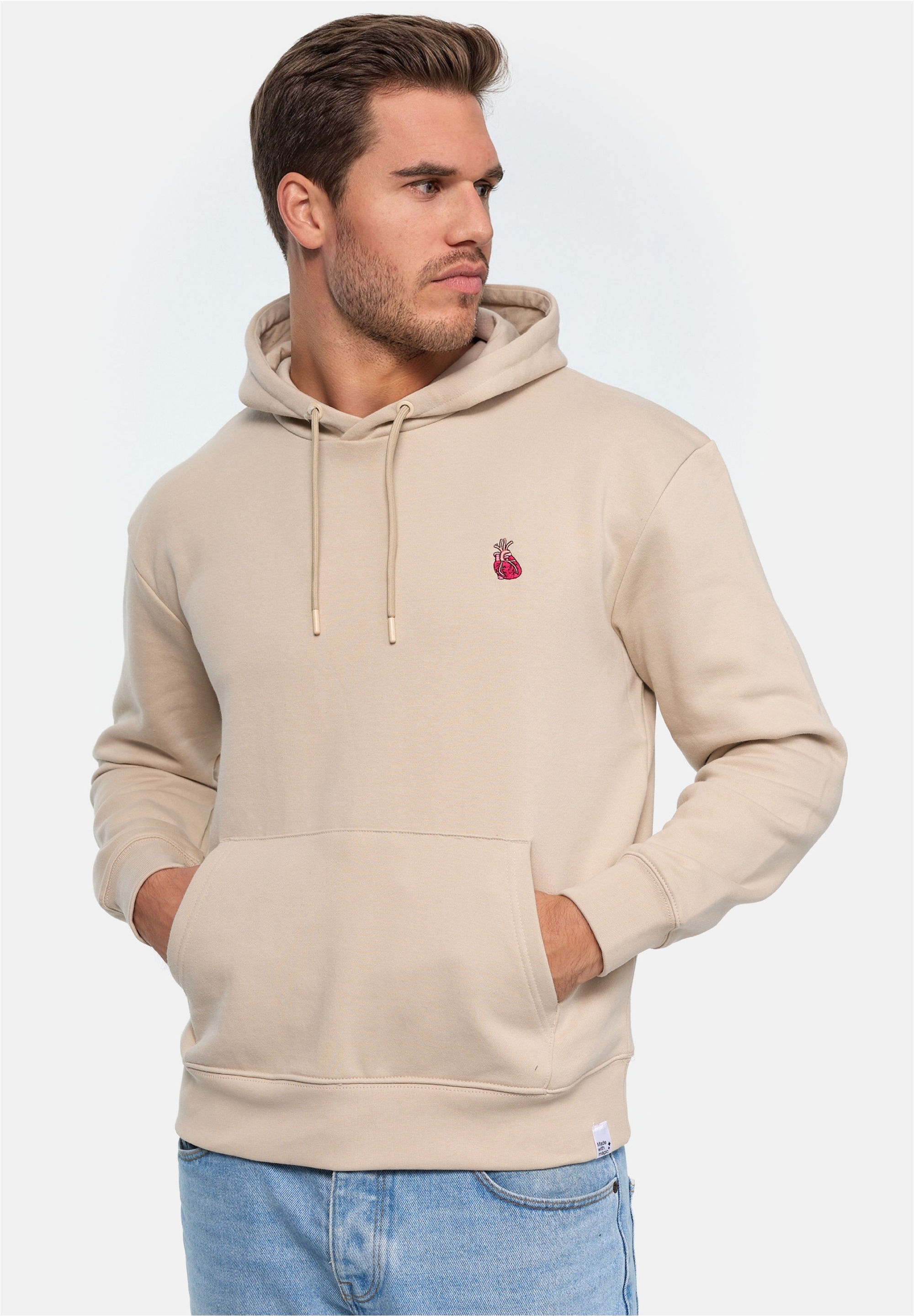 MIKON Kapuzensweatshirt, im zeitlosen Design