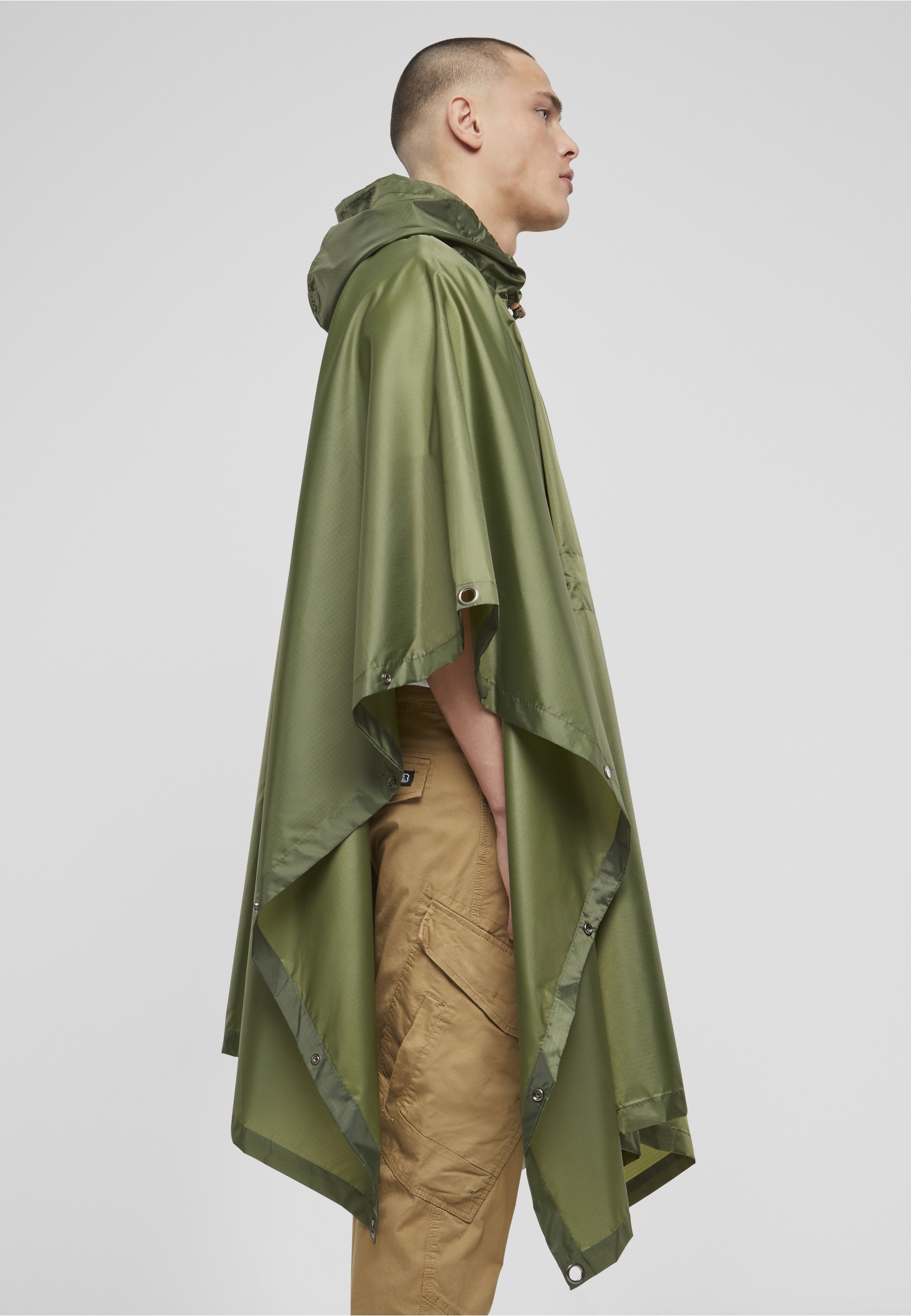 Brandit Allwetterjacke »Brandit Herren Ripstop Poncho« 1 Stk. tlg. ohne Kapuze