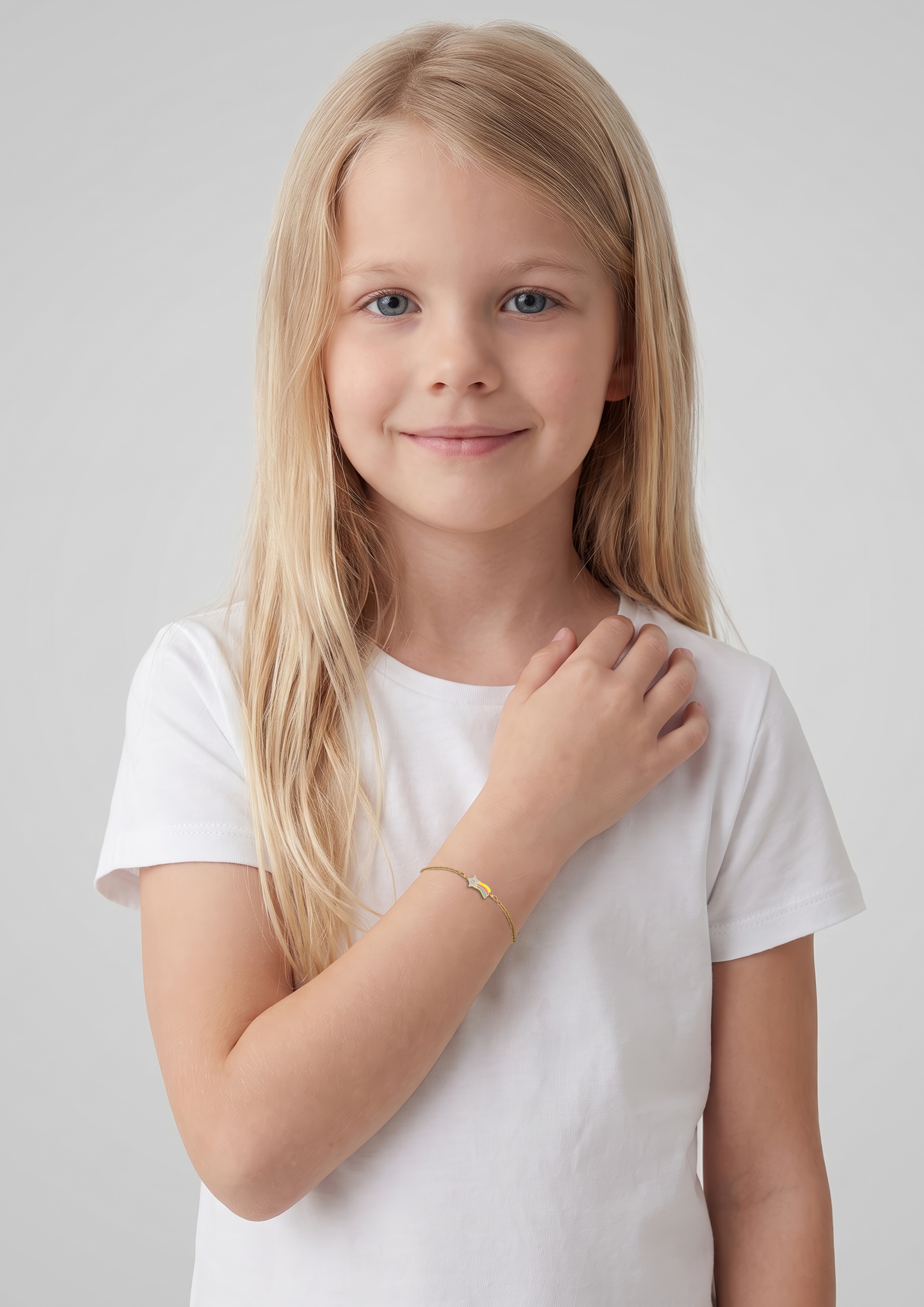 s.Oliver Armband »Schmuck The Shooting Star Sternschnuppen-Design« mit Zirkonia (synth.) - Emaille