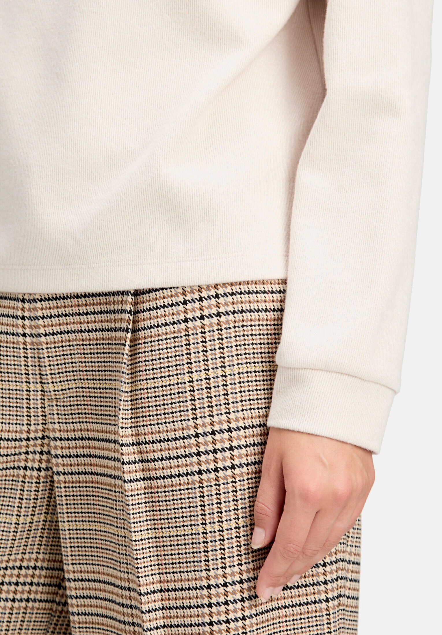 Cartoon Sweatshirt »Damen mit Kragen«
