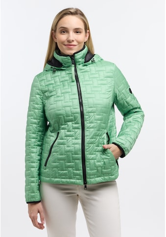 Steppjacke, mit Kapuze