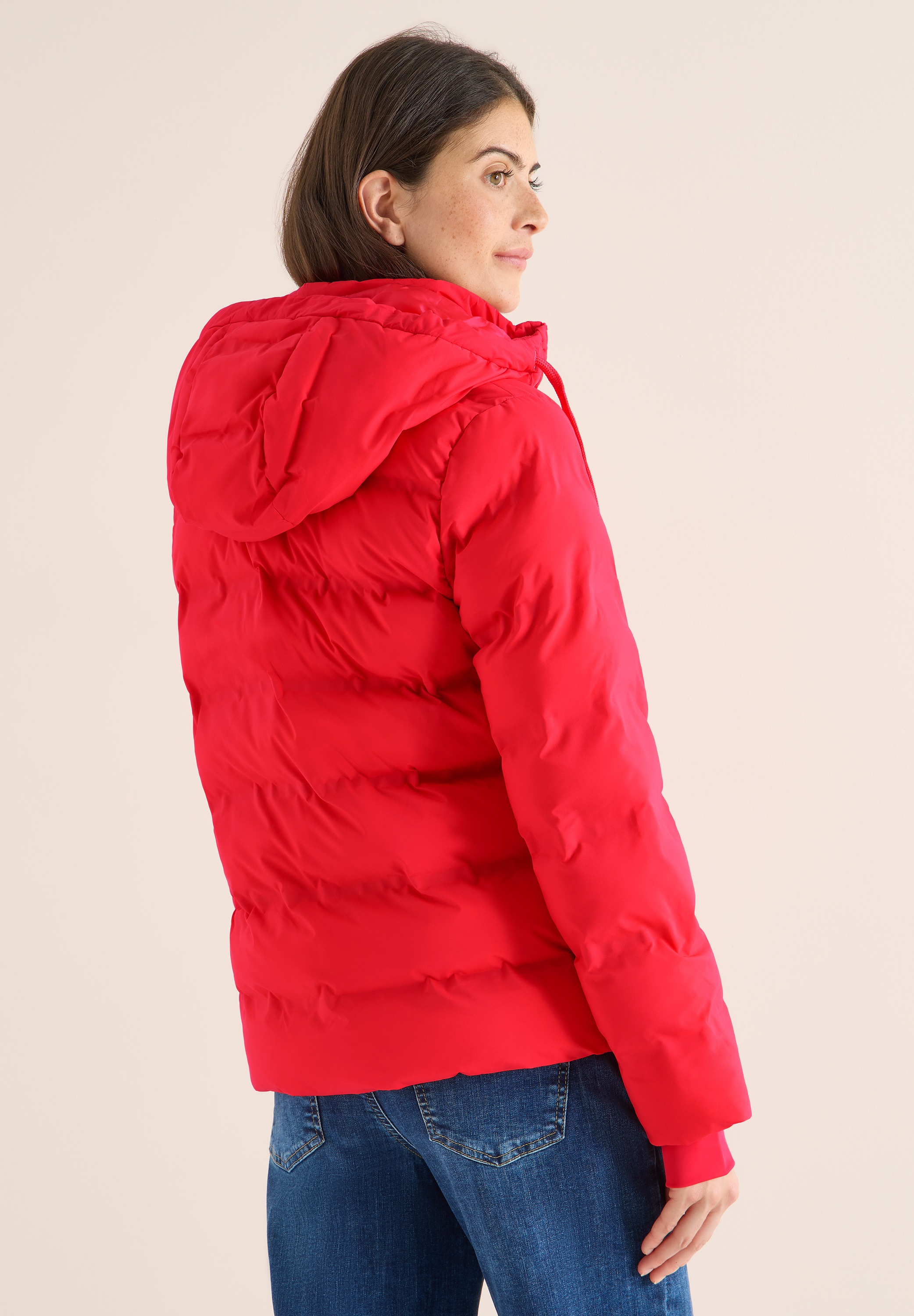 Cecil Steppjacke mit Kapuze mit Kapuze mit Tunnelzugband günstig online kaufen