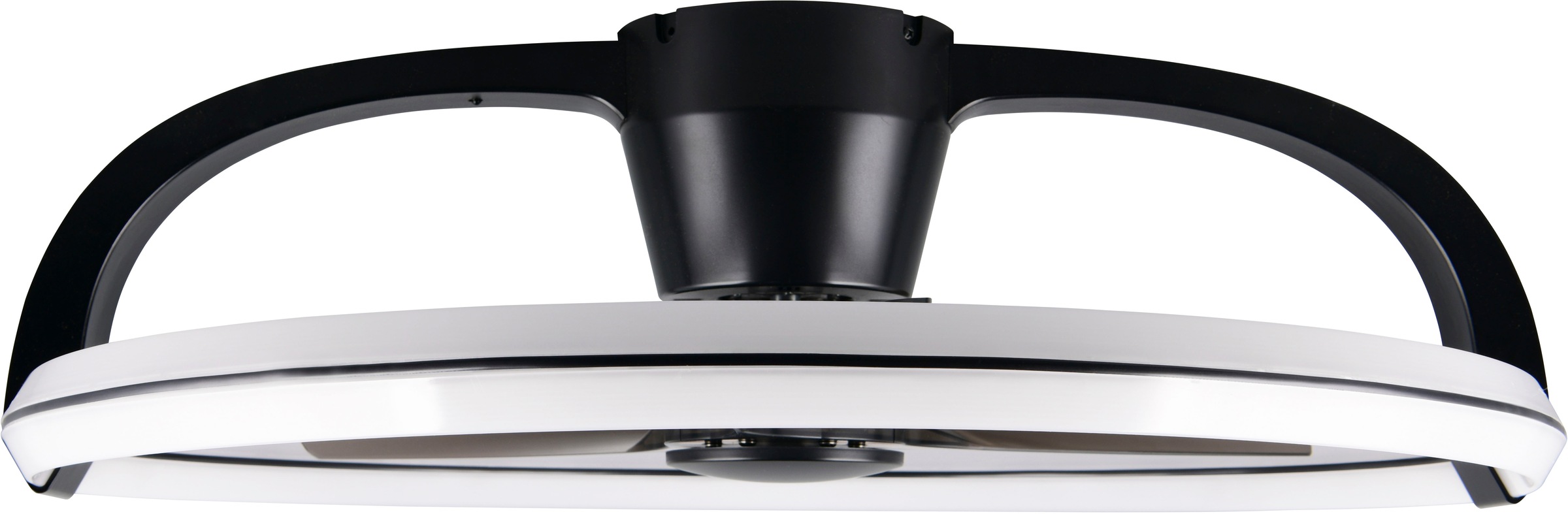 REALITY Leuchten LED Deckenleuchte »STOCKHOLM mit Ventilator, Smart Home tuya Deckenventilator mit Licht« LED-Board 1 Stk. RGB | warmweiß - kaltweiß Steuerung per tuya App oder Fernbedienung, Dynamic Light RGB Licht