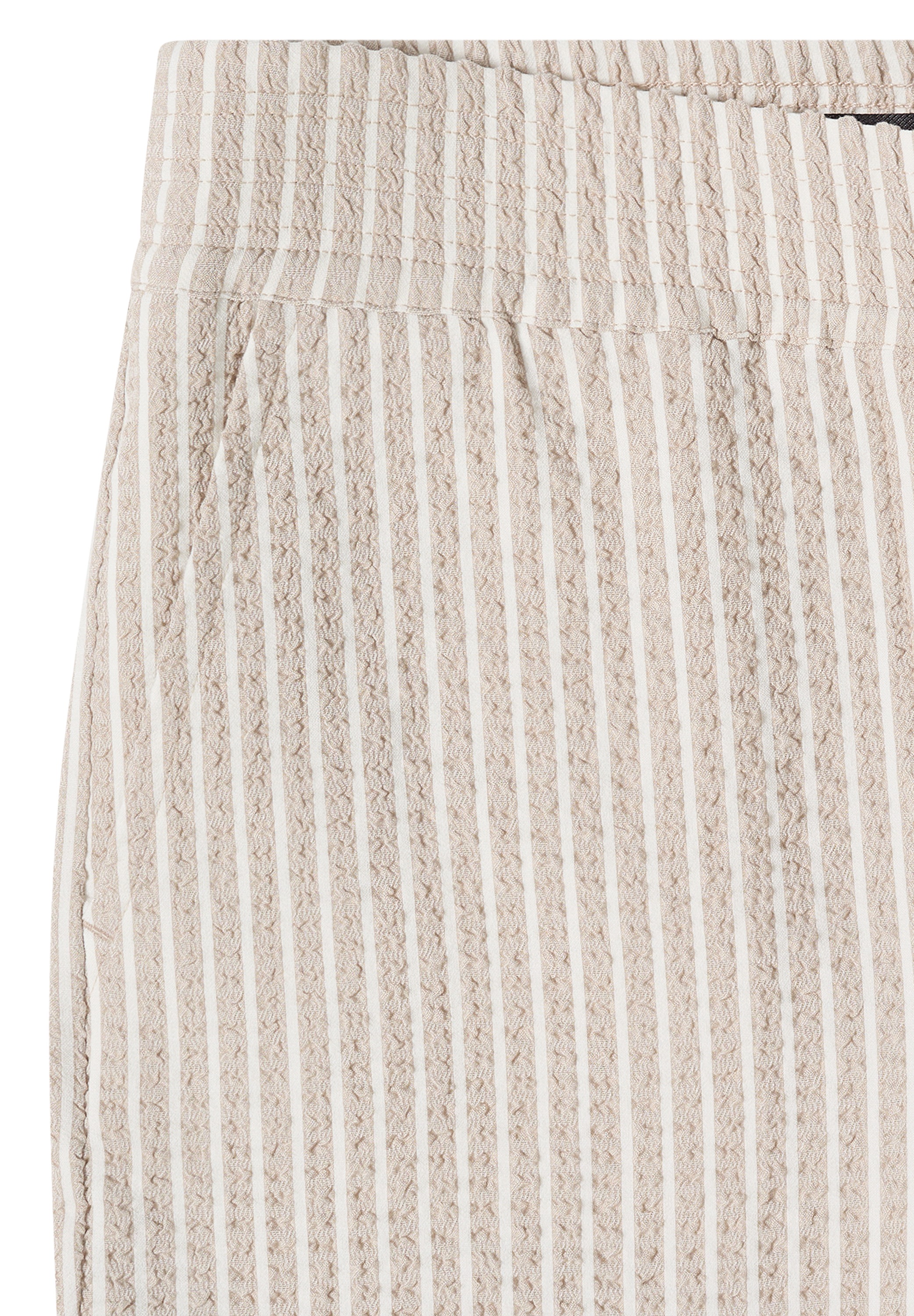Cecil 7/8-Hose  Seersucker-Qualität, Streifenmuster, Loose Fit
