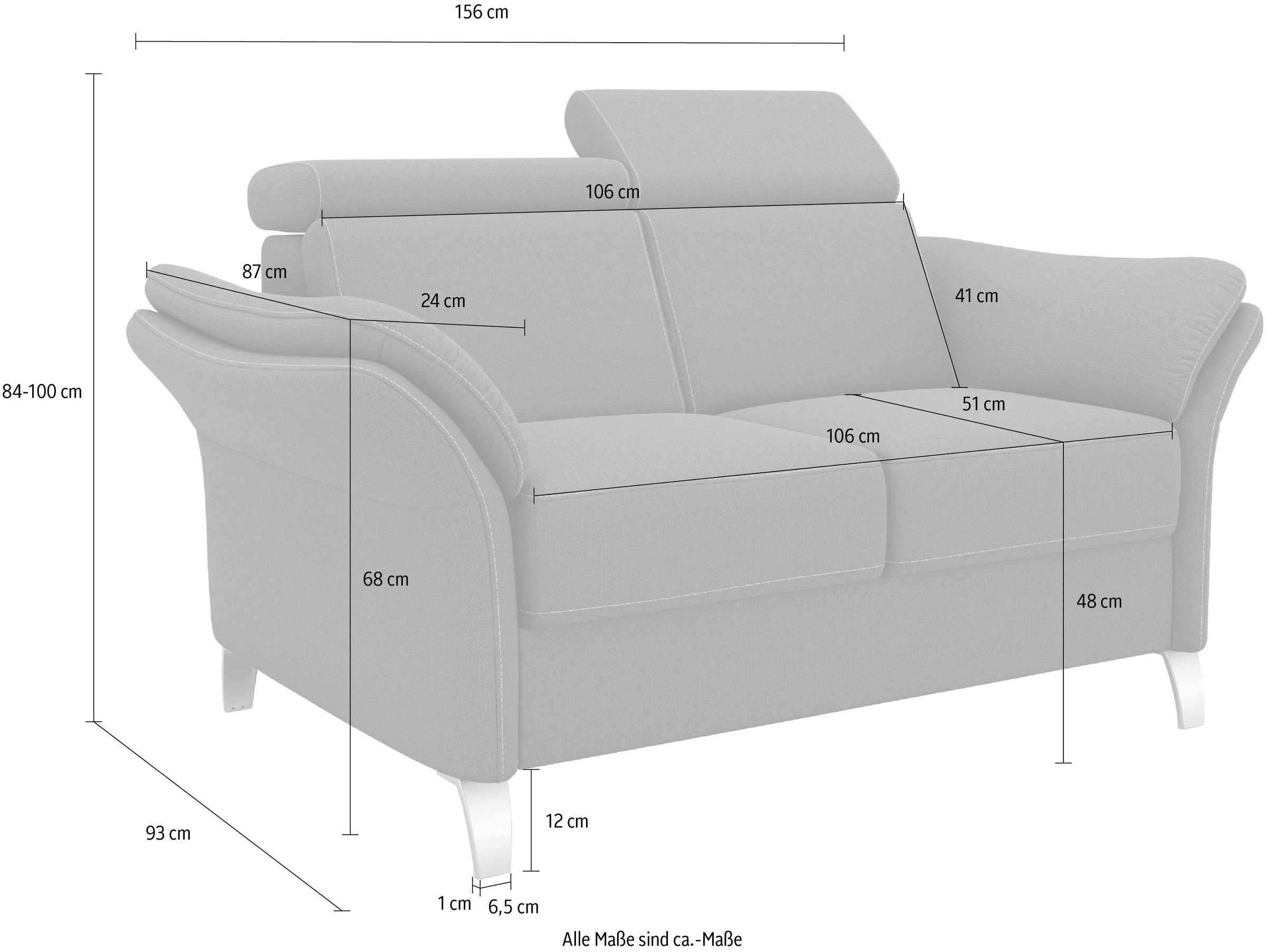sit&more 2-Sitzer »Vincenzo«