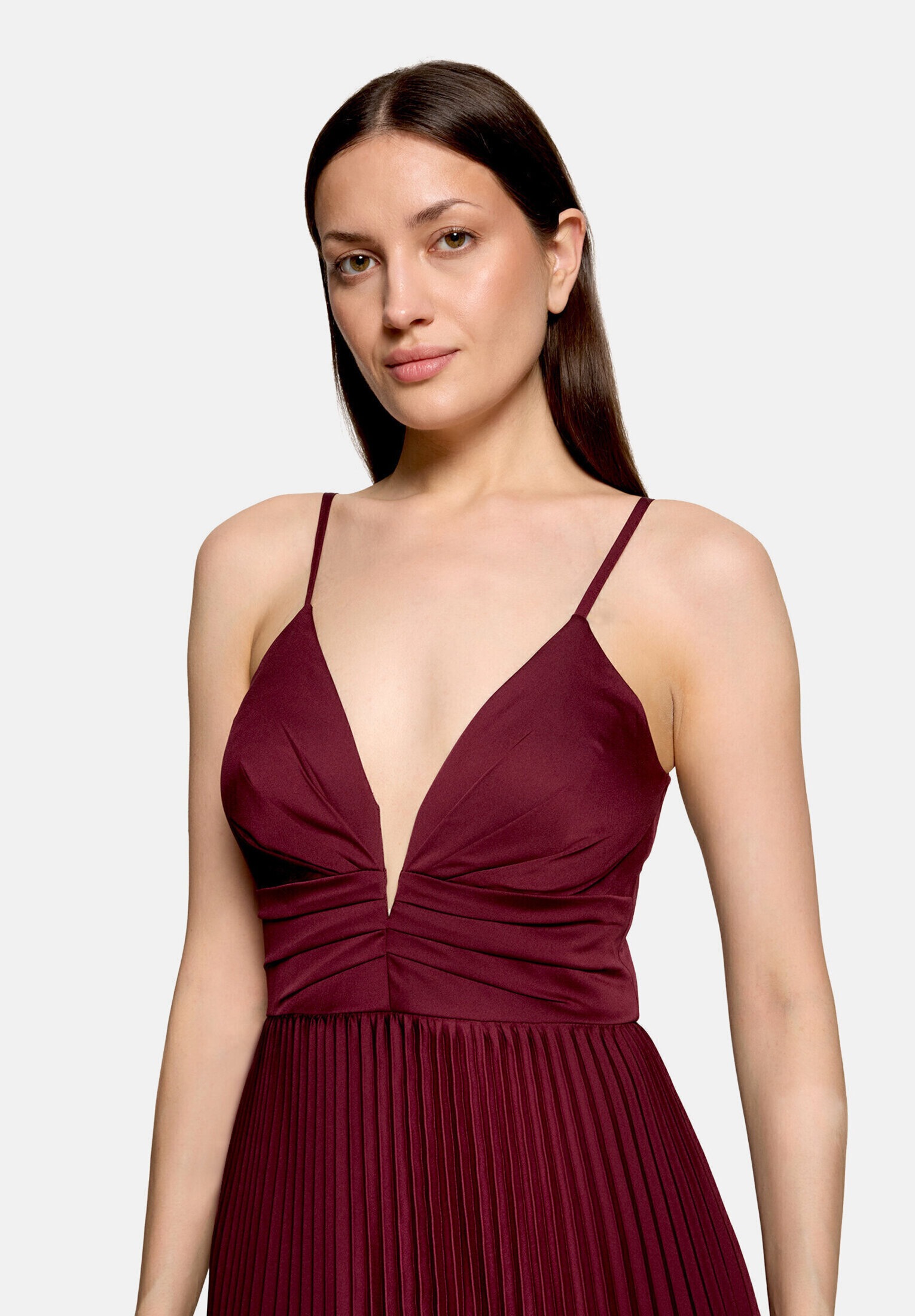 Vera Mont Chiffonkleid »Damen mit V-Ausschnitt« Ohne Tasche