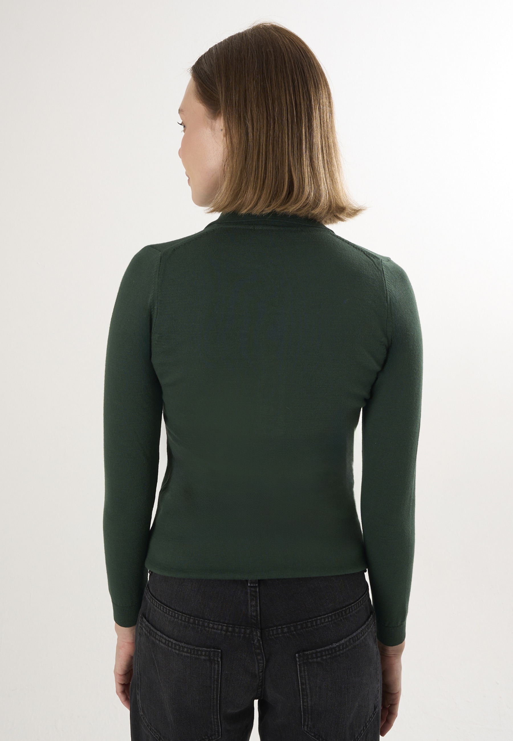 Felix Hardy Polokragenpullover »Pullover mit Rollkragen und Knöpfen«