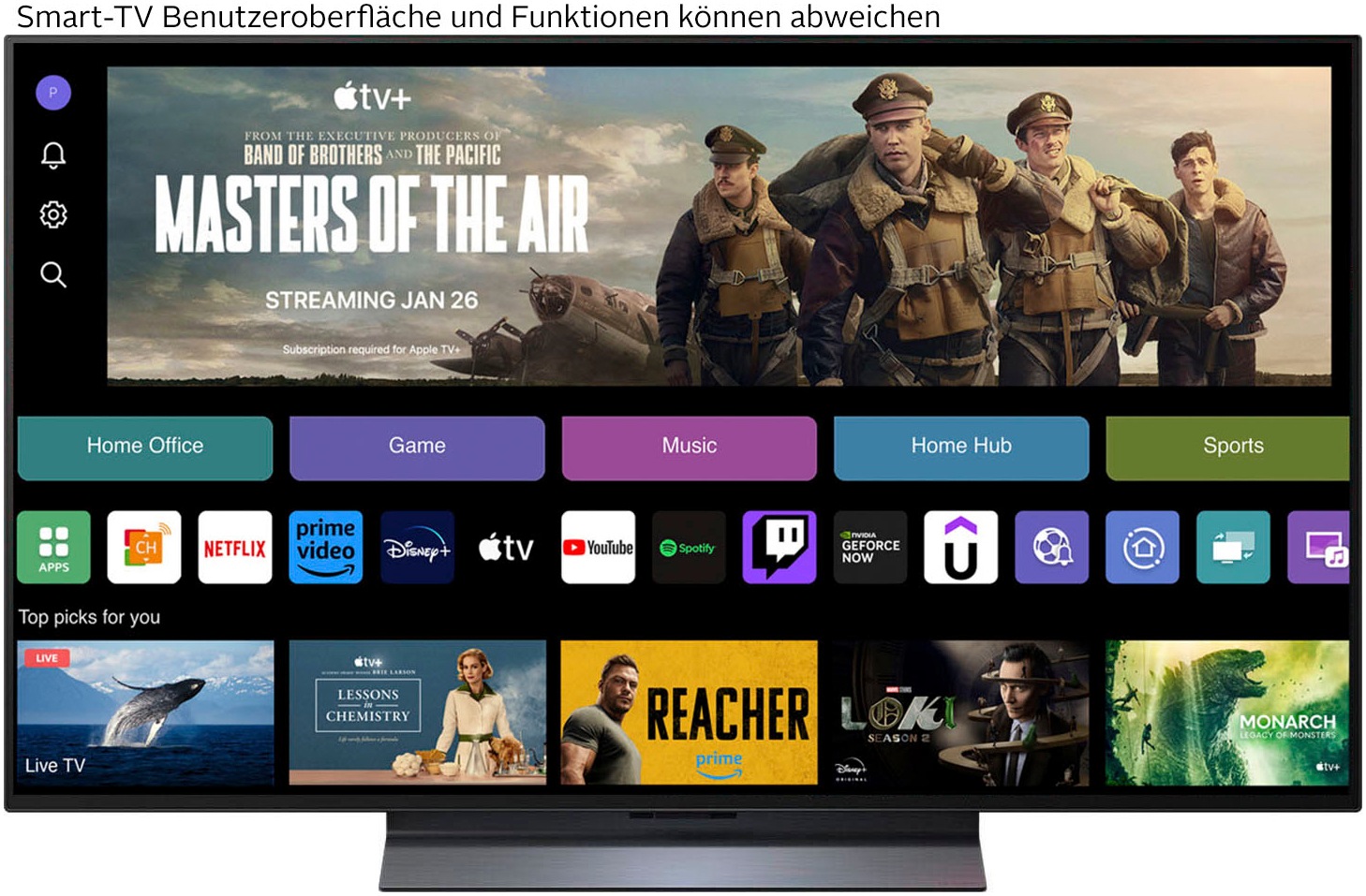 LG OLED-Fernseher »OLED48C5ELB«, 4K Ultra HD, Smart-TV