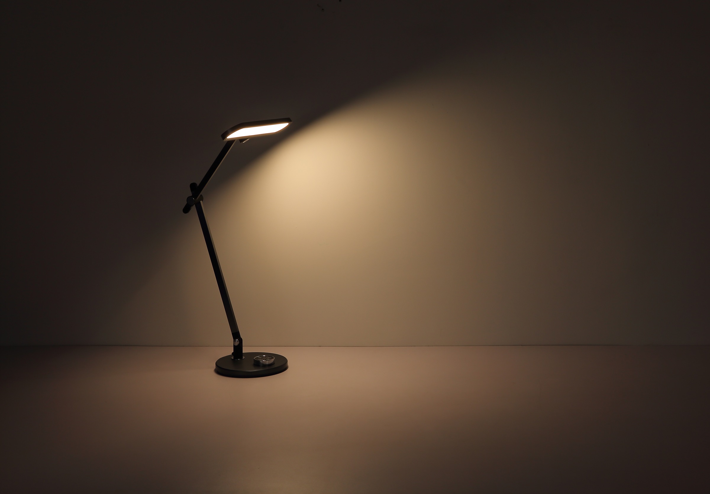 GLOBO LIGHTING LED Tischleuchte »BERLETTA«, Leuchtmittel LED-Modul | LED fest integriert, Tischlampe/Arbeitszimmer/Bürotischleuchte/grau/beweglich