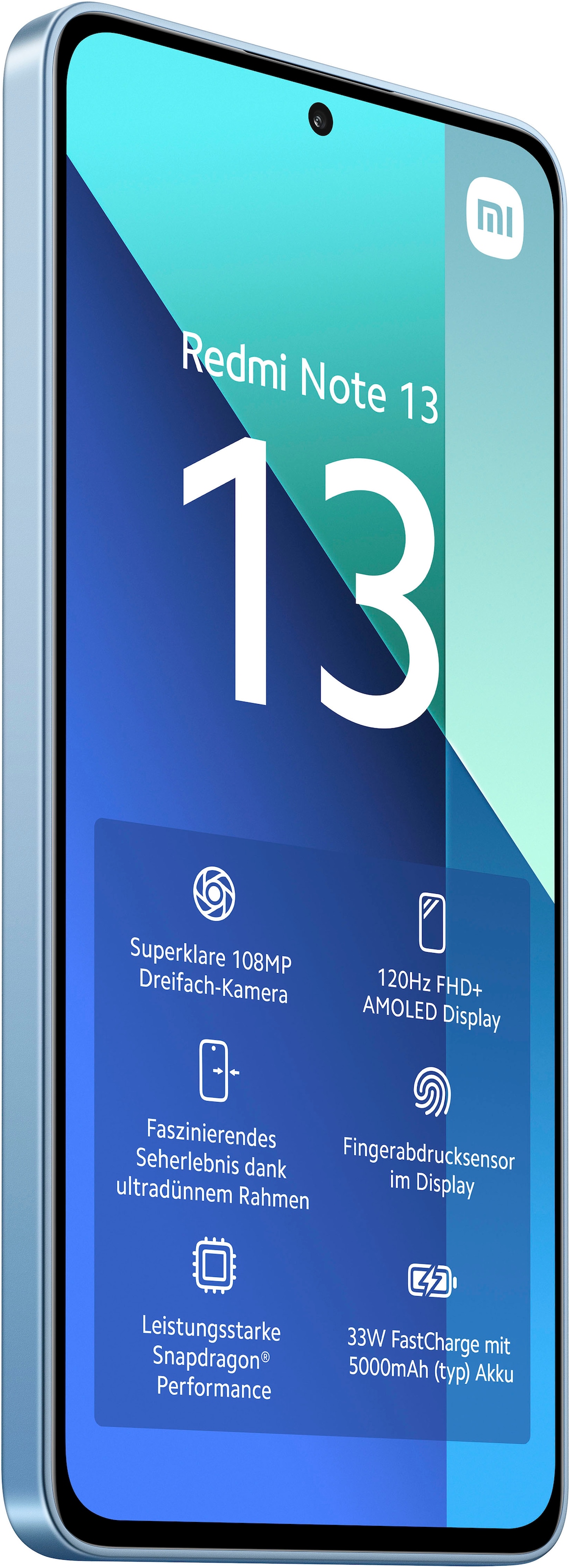 Xiaomi Smartphone »Redmi Note 13 8+128GB«, Ice Blue