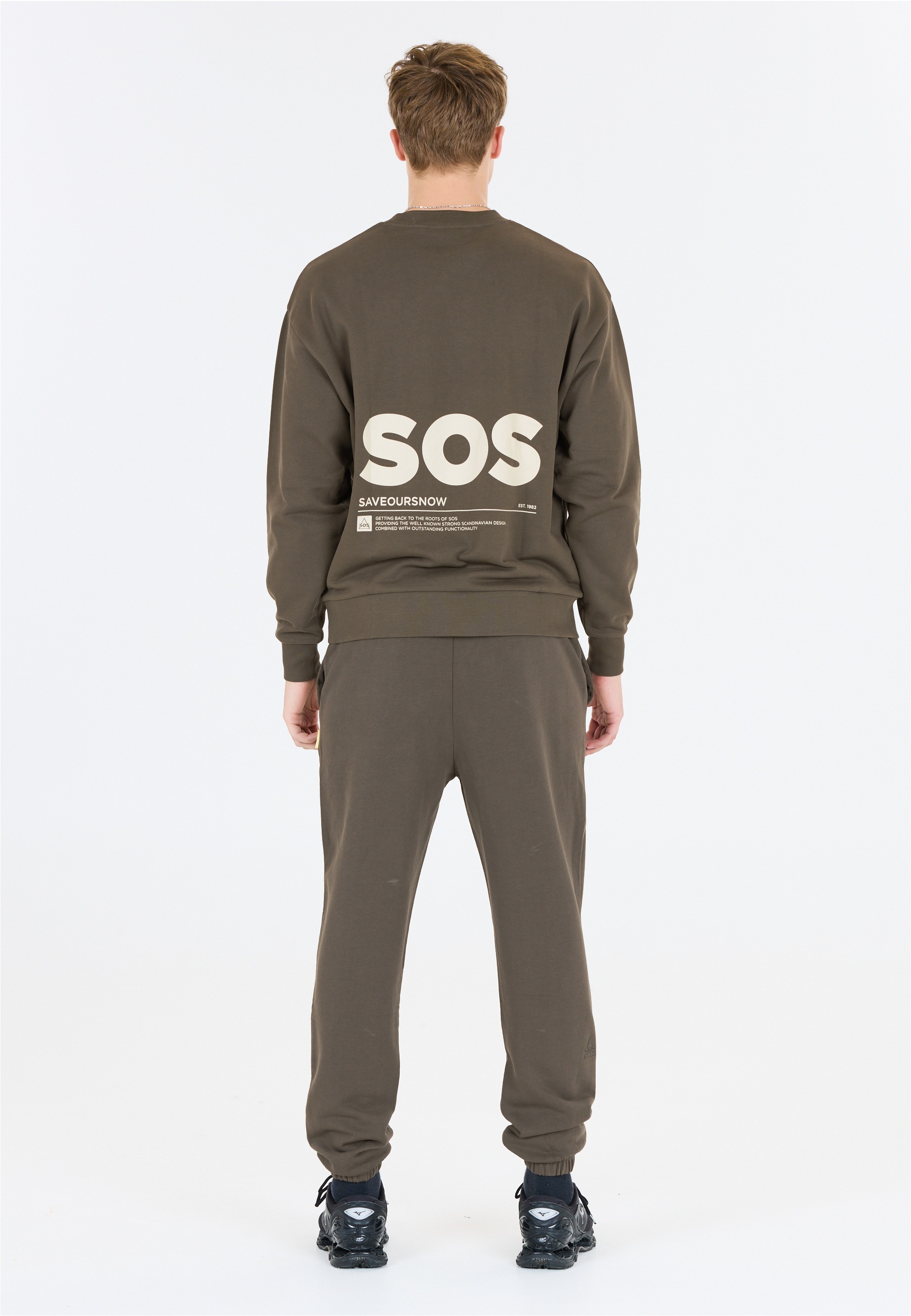 SOS Sweathose »Bovec«, aus reiner Baumwolle