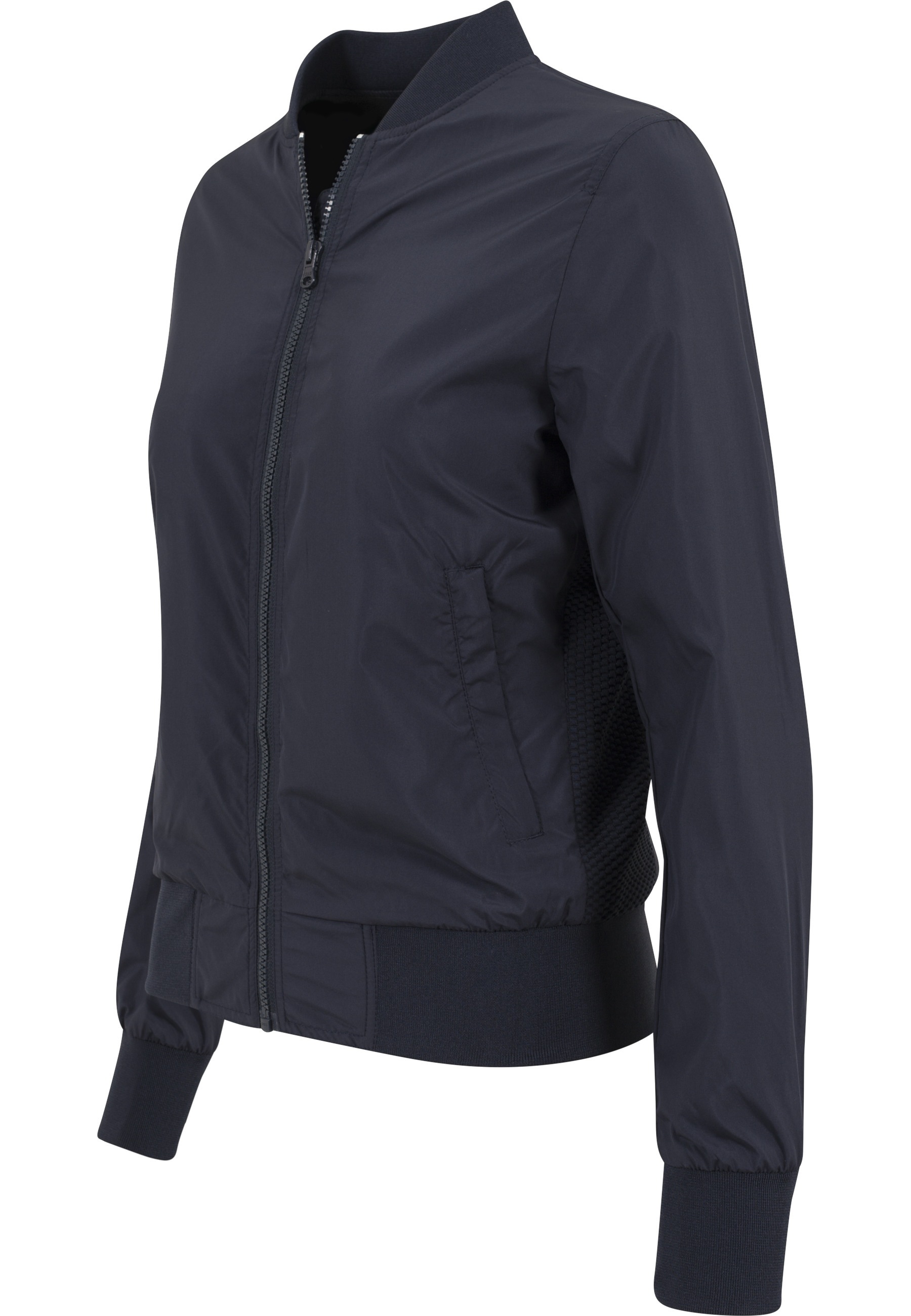 Thumbnail - URBAN CLASSICS Allwetterjacke "Urban Classics Damen Ladies Light Bomber Jacket" 1 Stk. tlg. ohne Kapuze