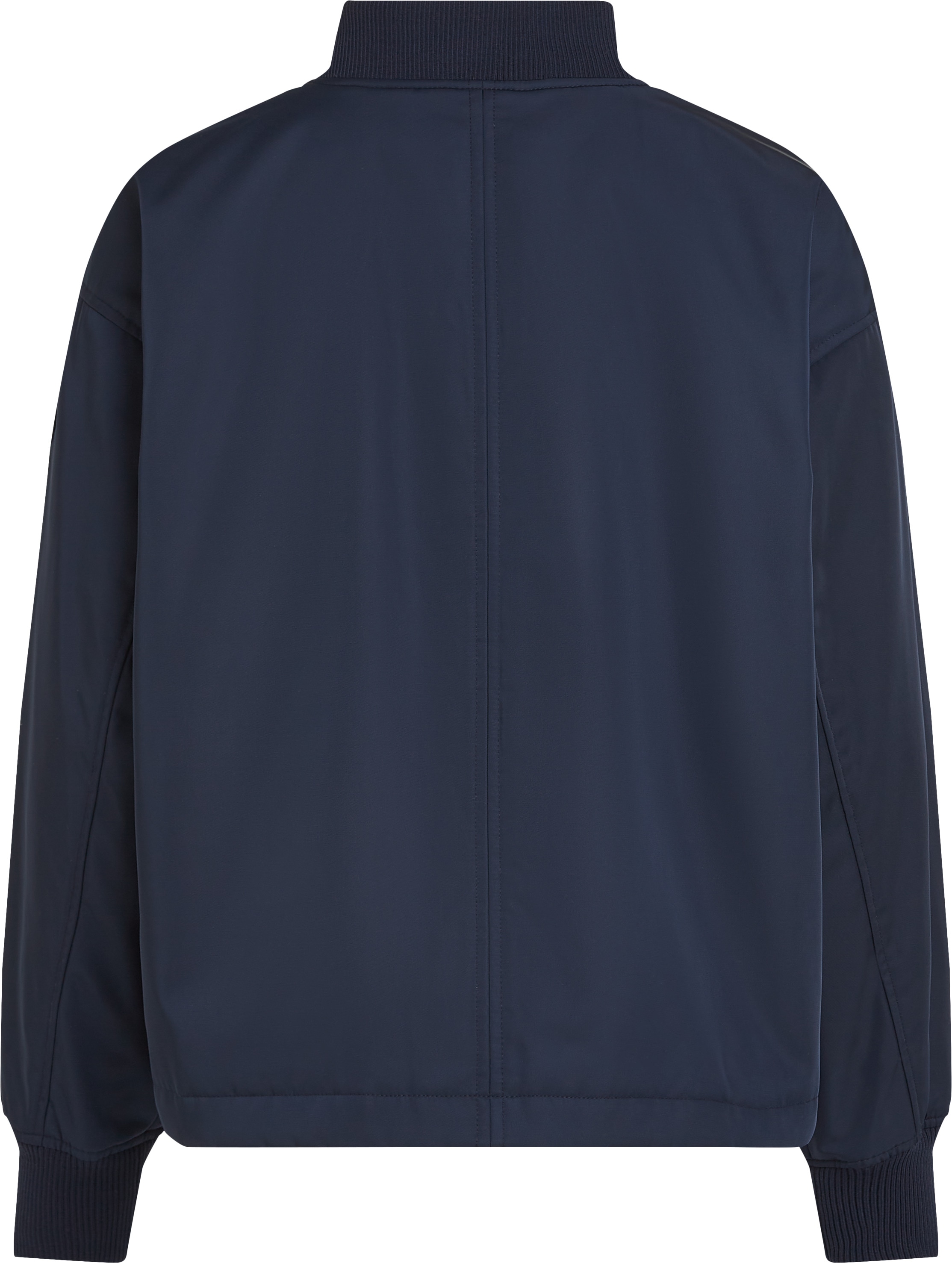 Tommy Hilfiger Bomberjacke »CASUAL NYLON BOMBER JACKET«, mit Markenlabel, in Unifarbe