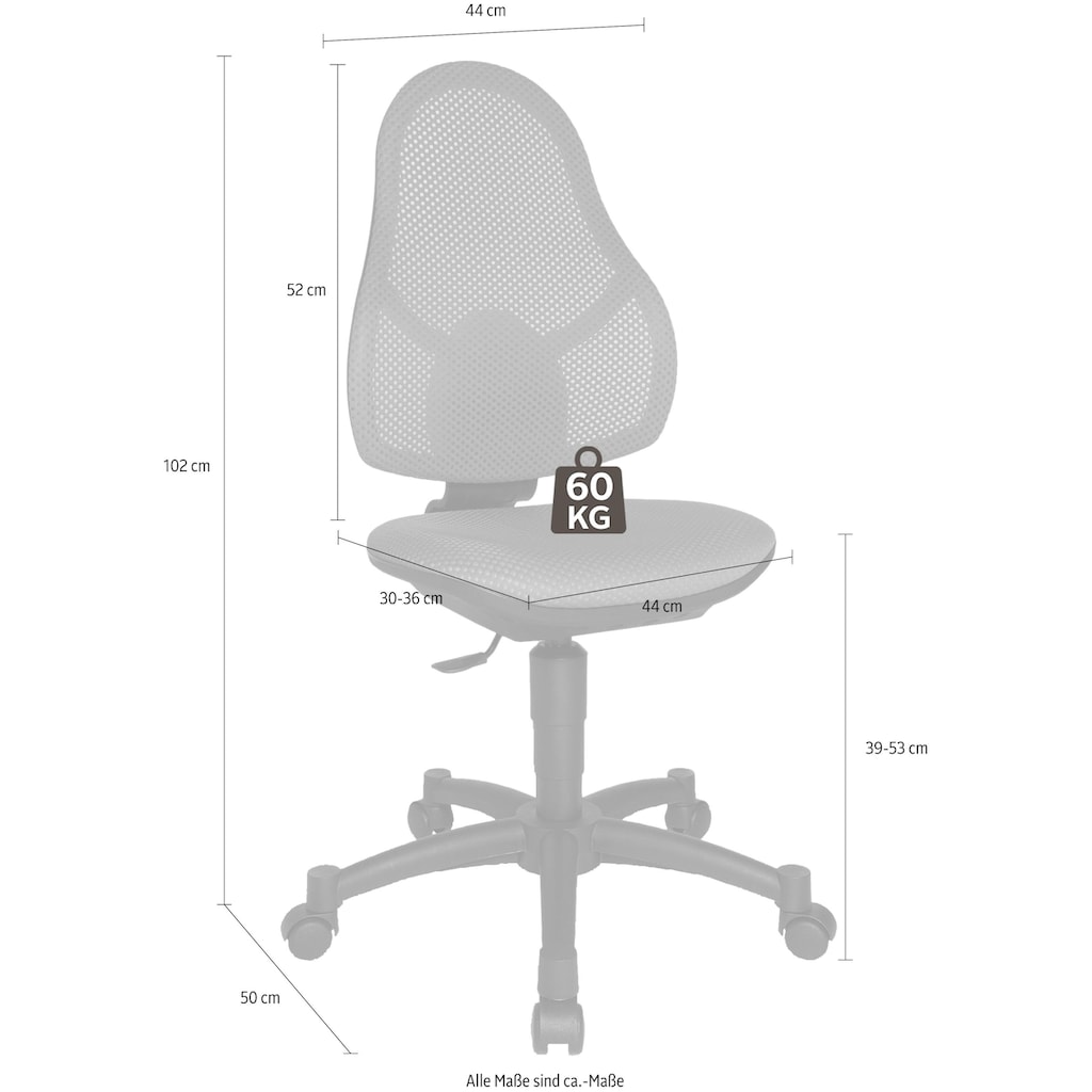 TOPSTAR Bürostuhl »Sitness Kid 30«