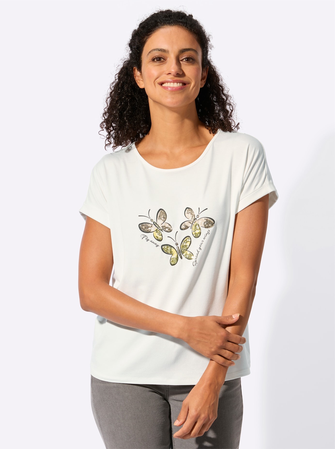 Inspirationen Kurzarmshirt »Shirt« 1 tlg.