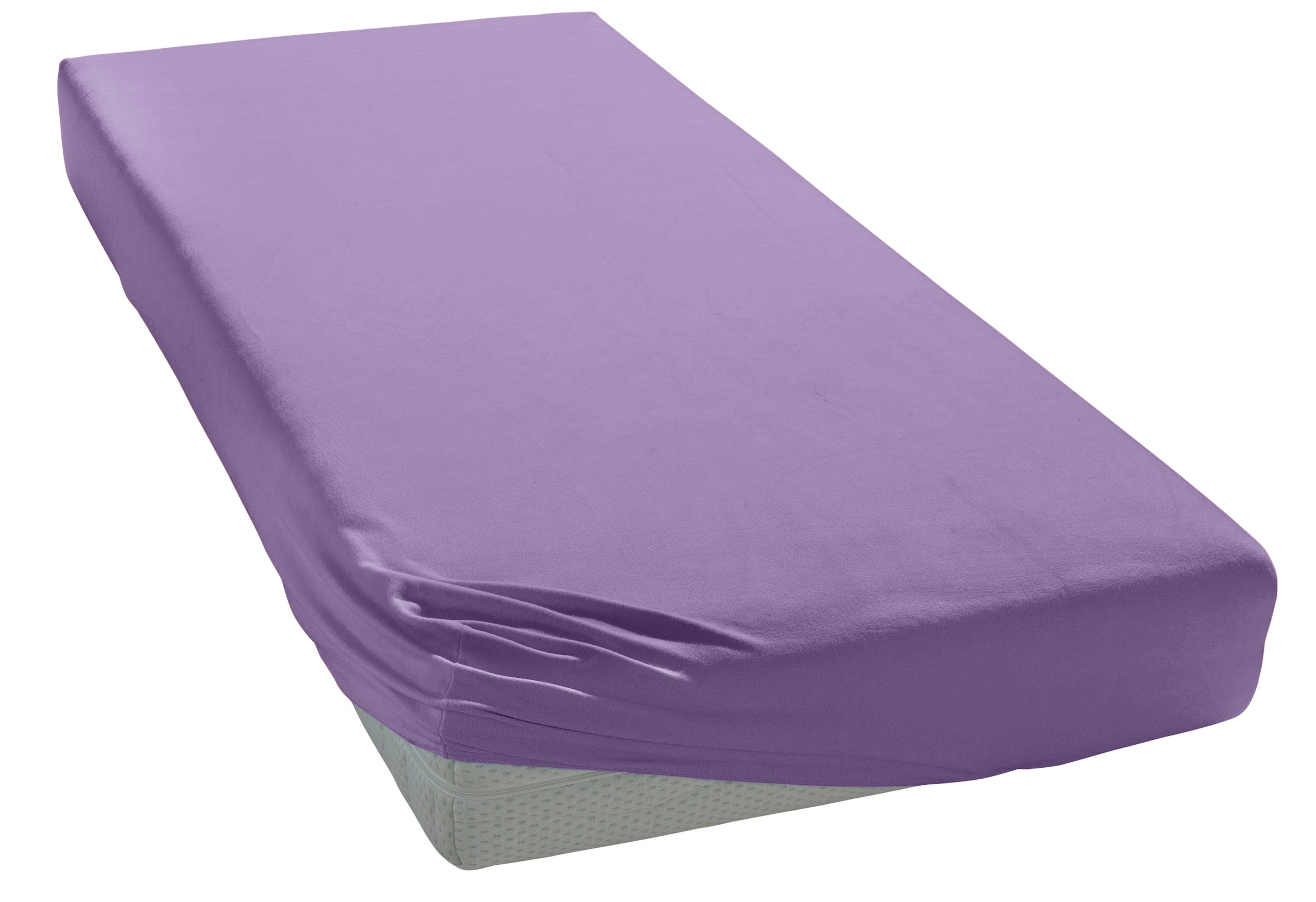 my home Spannbettlaken "155LABLACKBER" 100% Baumwolle, Matratzen bis 28 cm günstig online kaufen