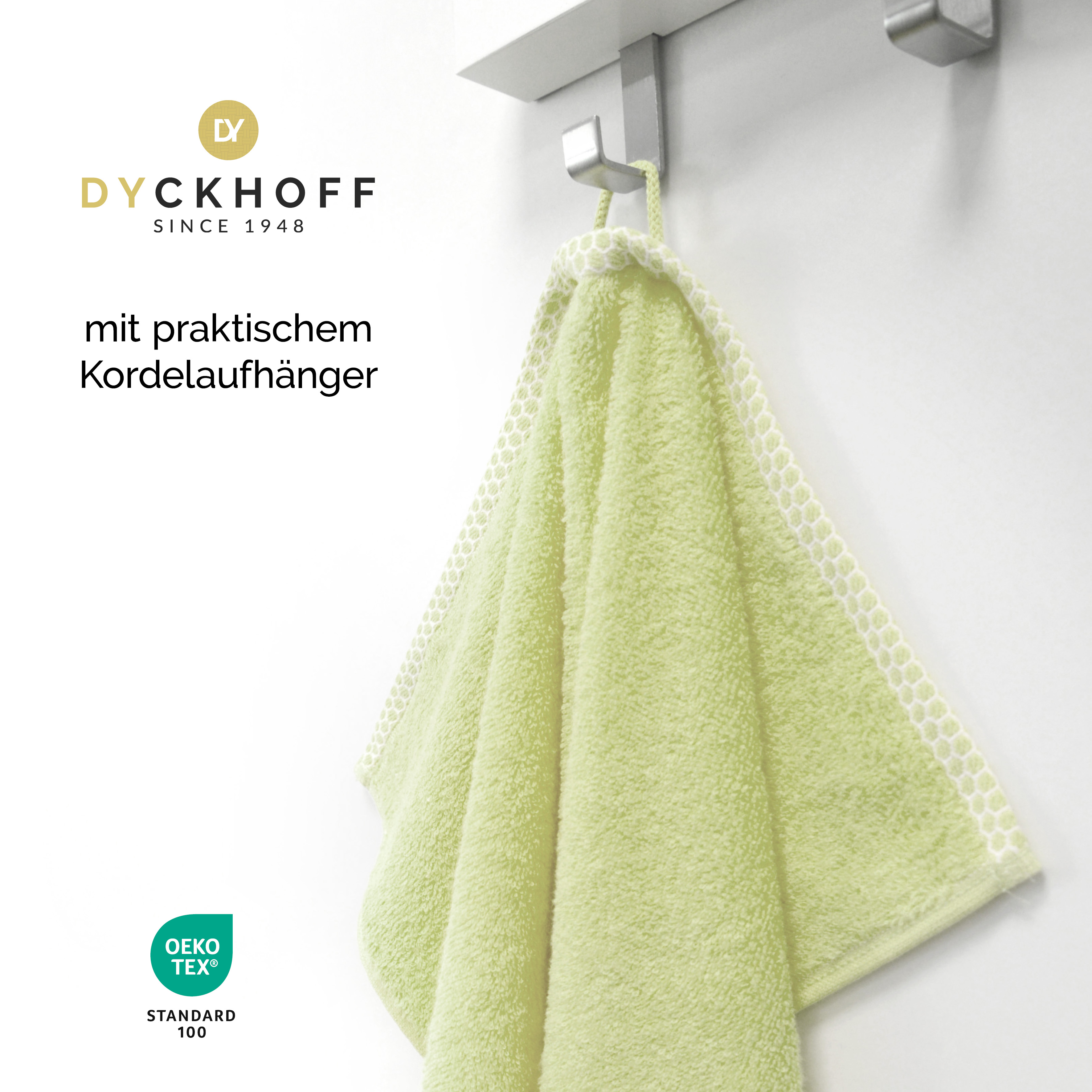 Dyckhoff Duschtuch "Pure Natural Uni" BIO Baumwolle, GOTS