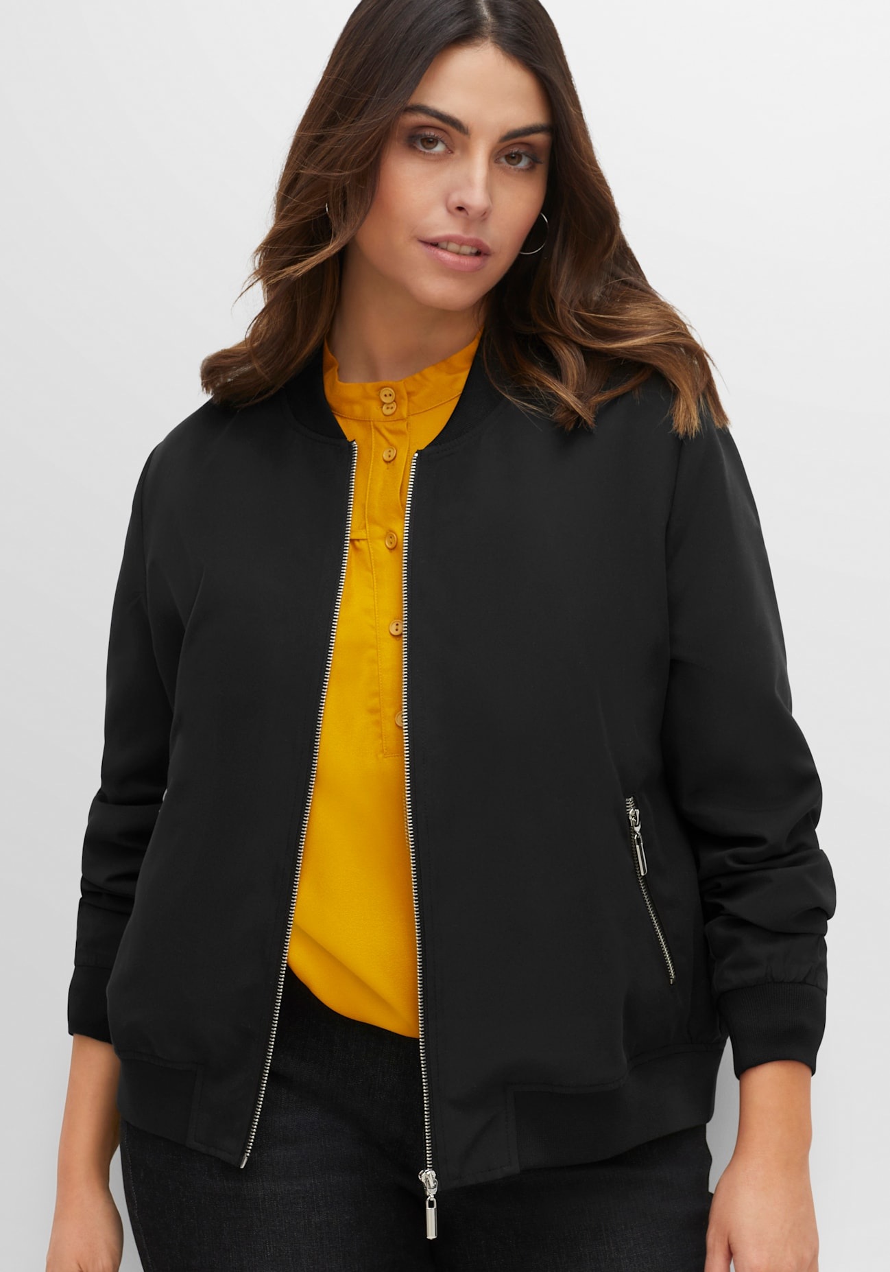 Sheego Blouson, ohne Kapuze günstig online kaufen