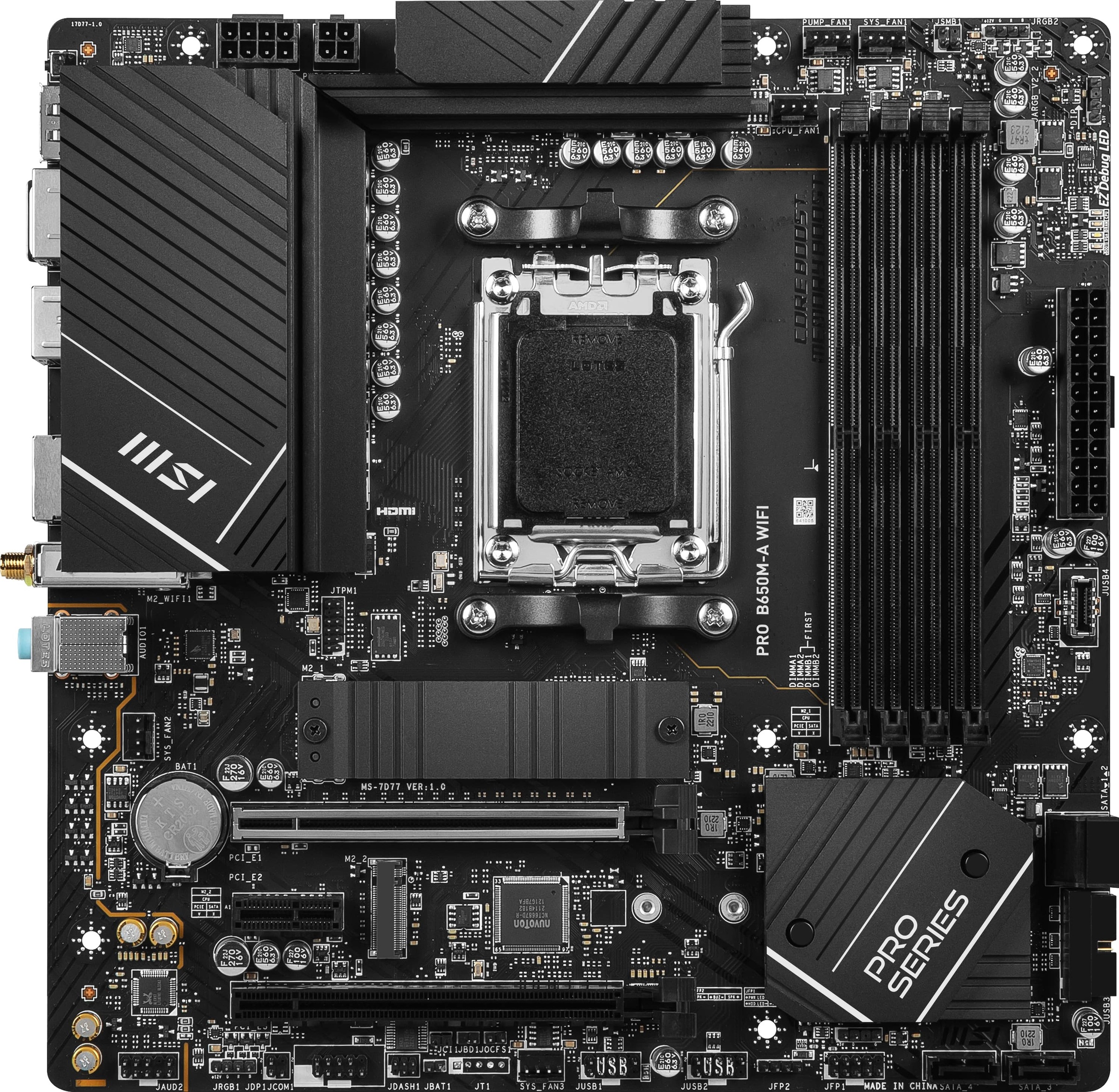 MSI Mainboard »PRO B650M-A WIFI«