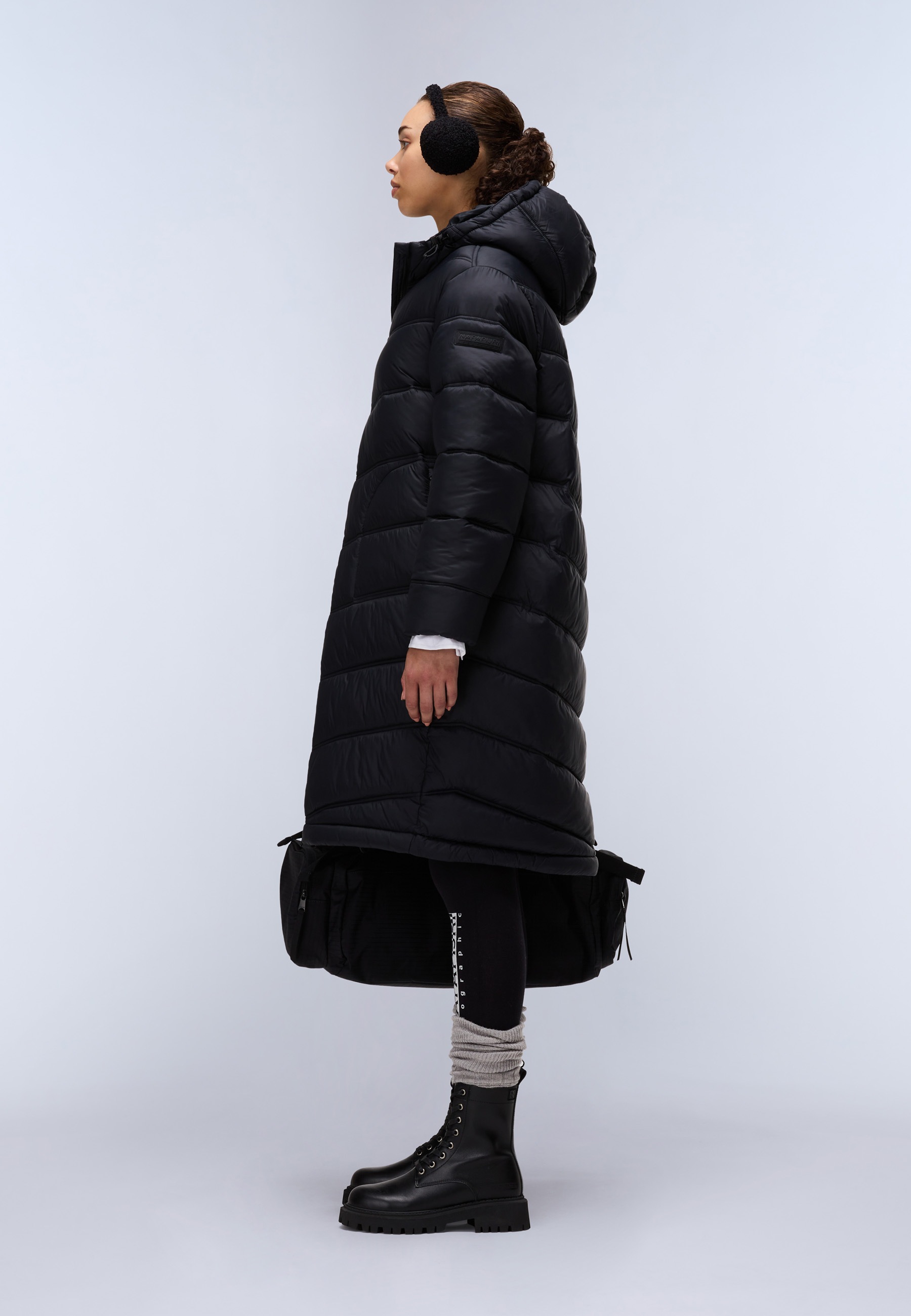 Napapijri Steppjacke »A-EGA L W 941«, mit Kapuze, mit