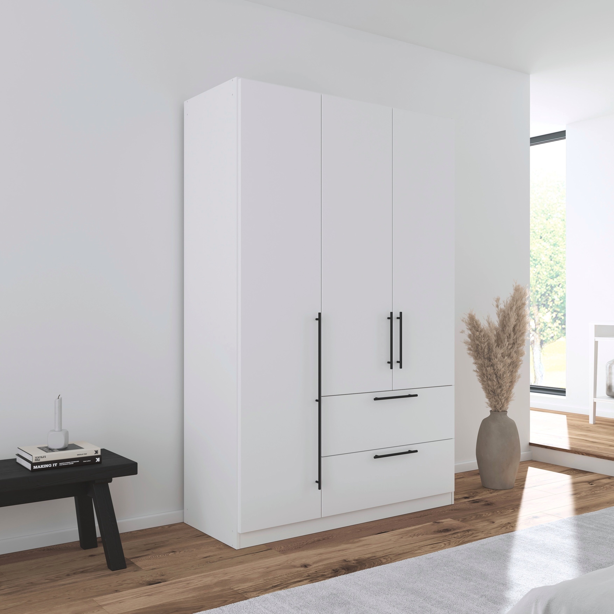 Thumbnail - rauch Kleiderschrank "Drehtürenschrank Schrank Garderobe Wäscheschrank Schlafzimmer AVOLA", (in 3 verschiedenen Ausstatt...