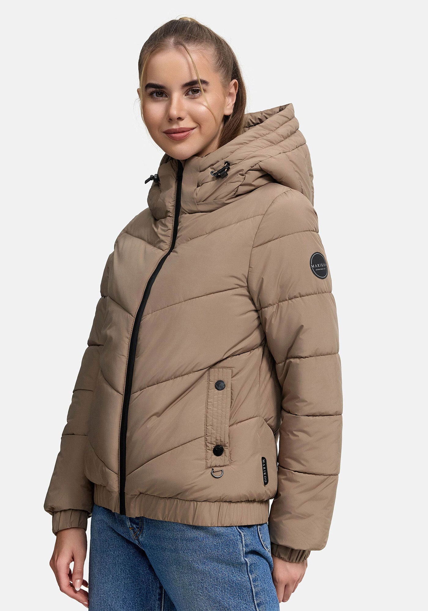 Marikoo Winterjacke »Nayanaa« mit abnehmbarer Kapuze