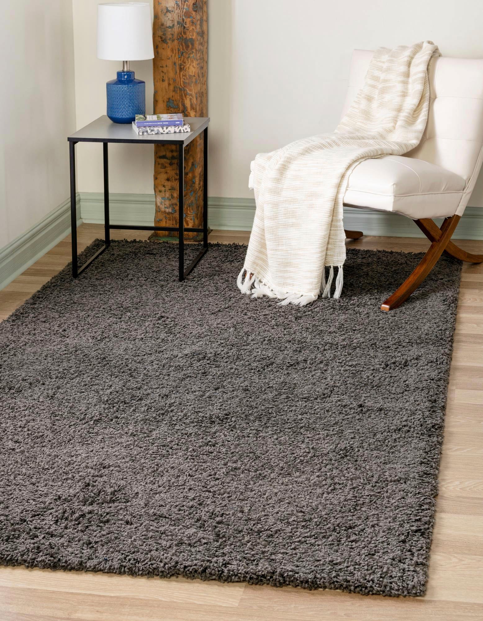 Myflair Möbel & Accessoires Hochflor-Teppich »Shaggy Shag Lagerräumung«, rechteckig, 38 mm Höhe, gewebt, Uni Farben, ideal im Wohnzimmer & Schlafzimmer