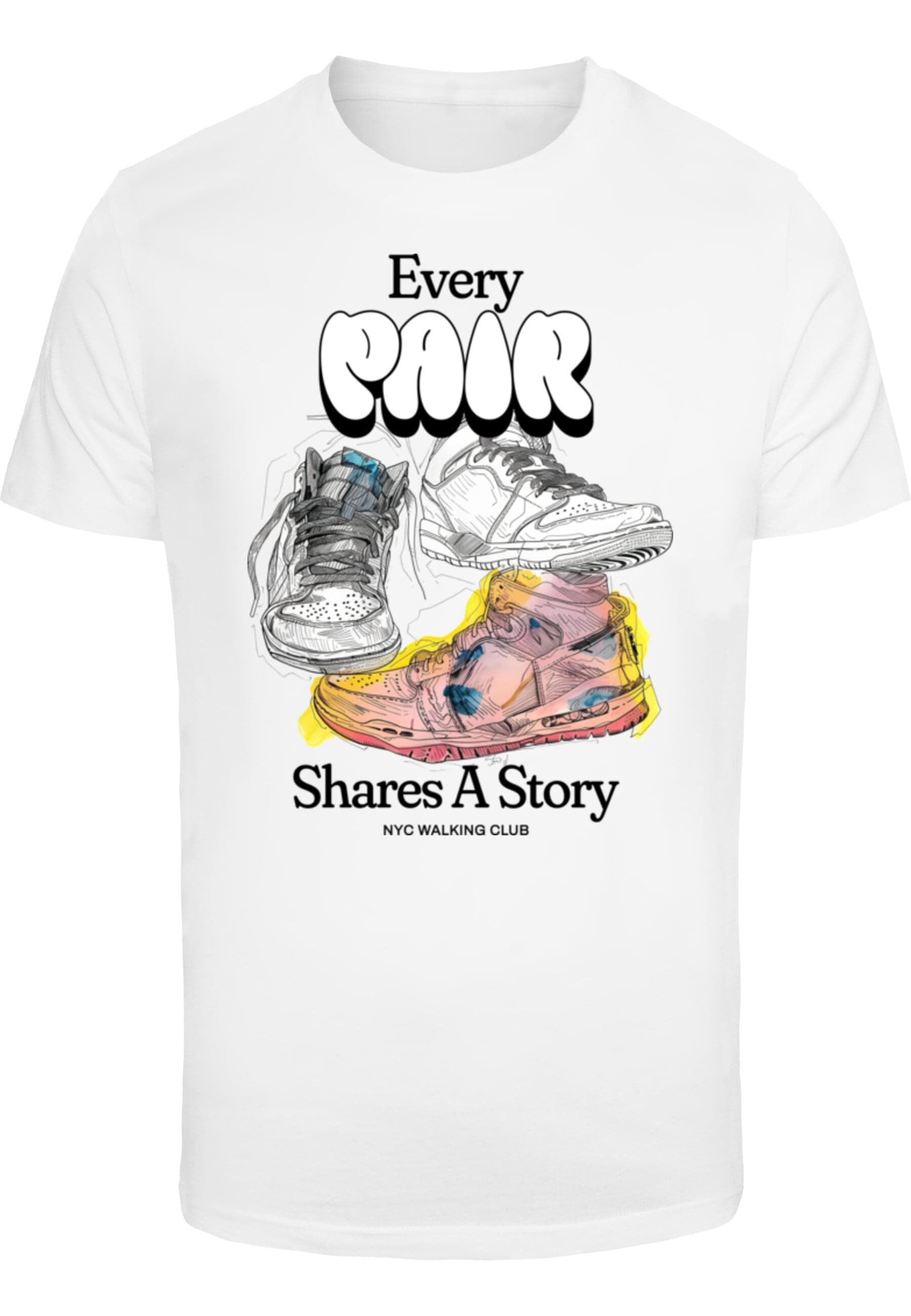 MisterTee T-Shirt "MisterTee Sneaker Story Tee" 1 Stk. tlg. günstig online kaufen