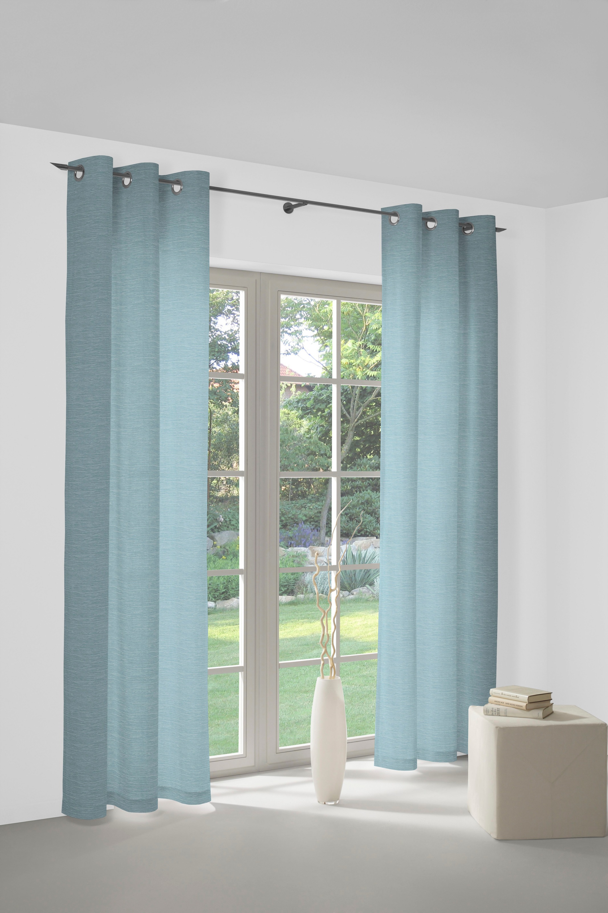 Wirth Vorhang "Trondheim 328 g/m²" Ösen 1 Stk. tlg. nach Maß günstig online kaufen