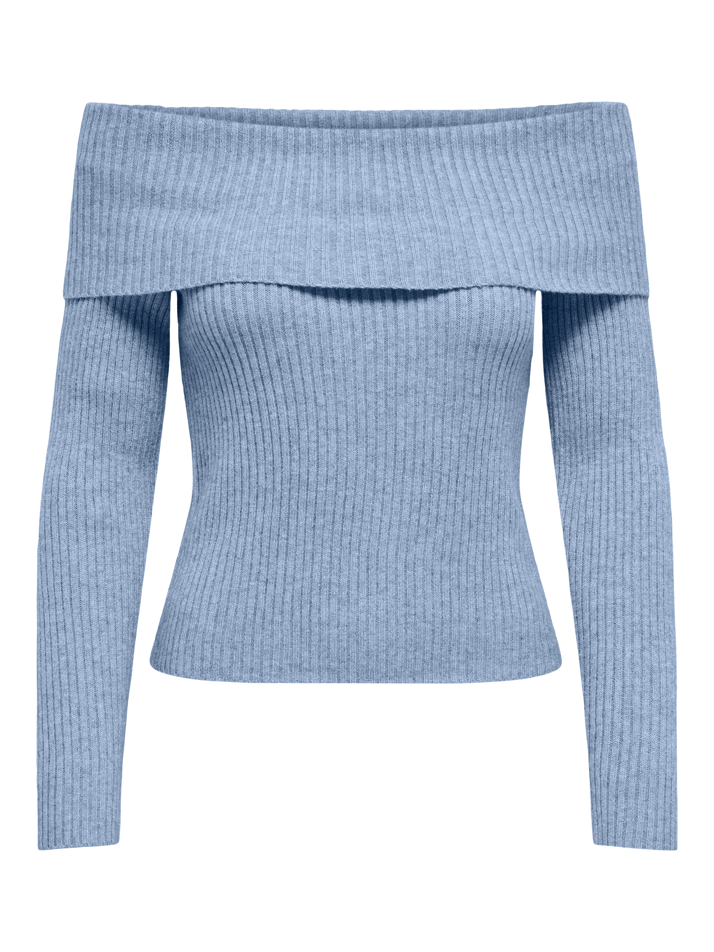 ONLY Strickpullover "ONLKATIA LIFE LS OFF SHOULDER KNT NOOS" Viskosemischun günstig online kaufen