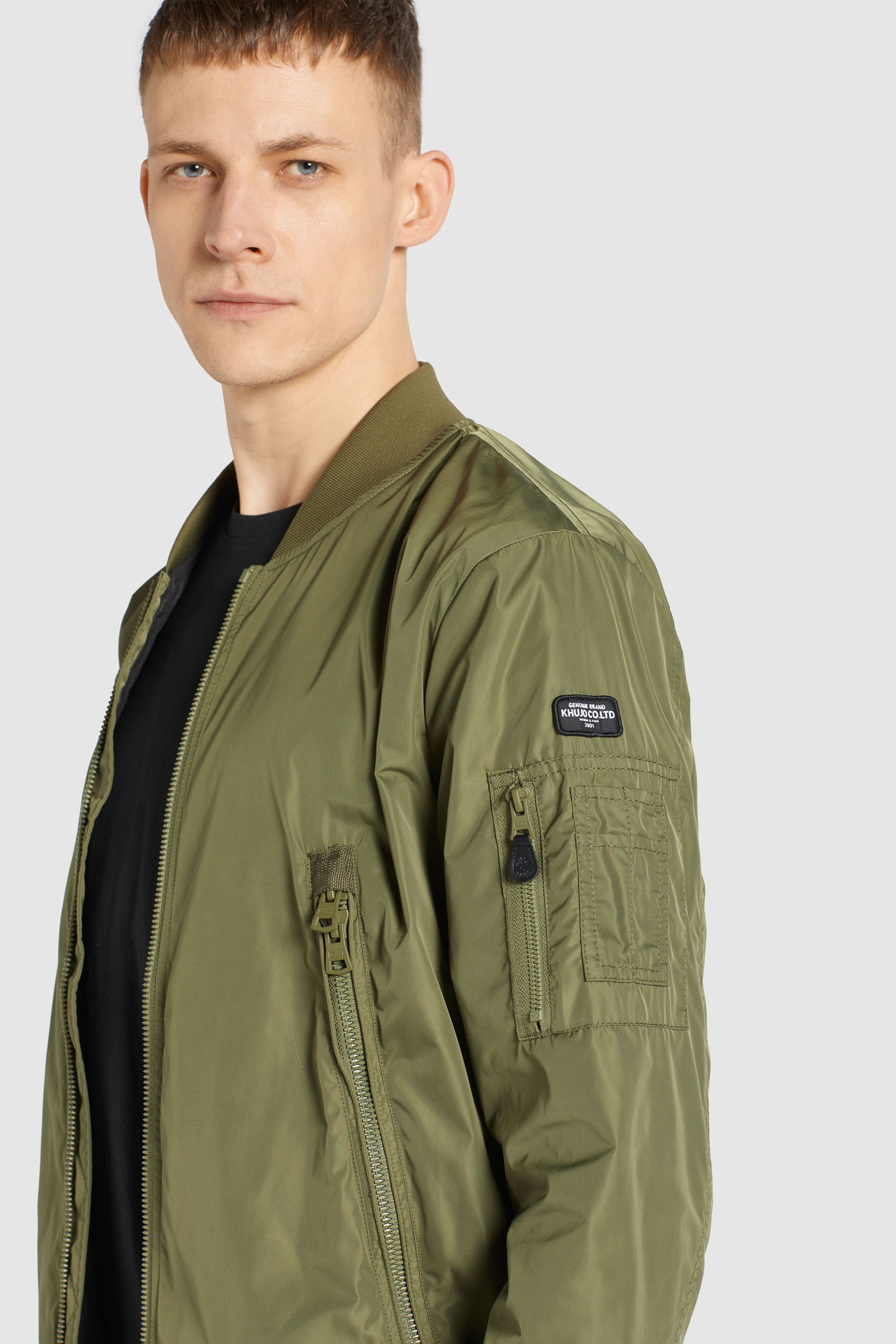 khujo Bomberjacke »ASTILE«, (1 St.), mit leichtem Innenfutter